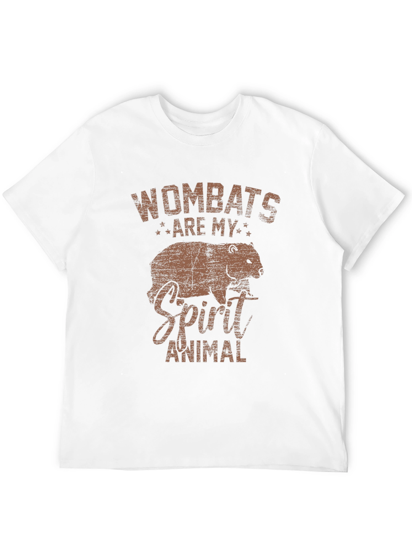 Black Wombats Are My Spirit Animal Graphic Tee view 12