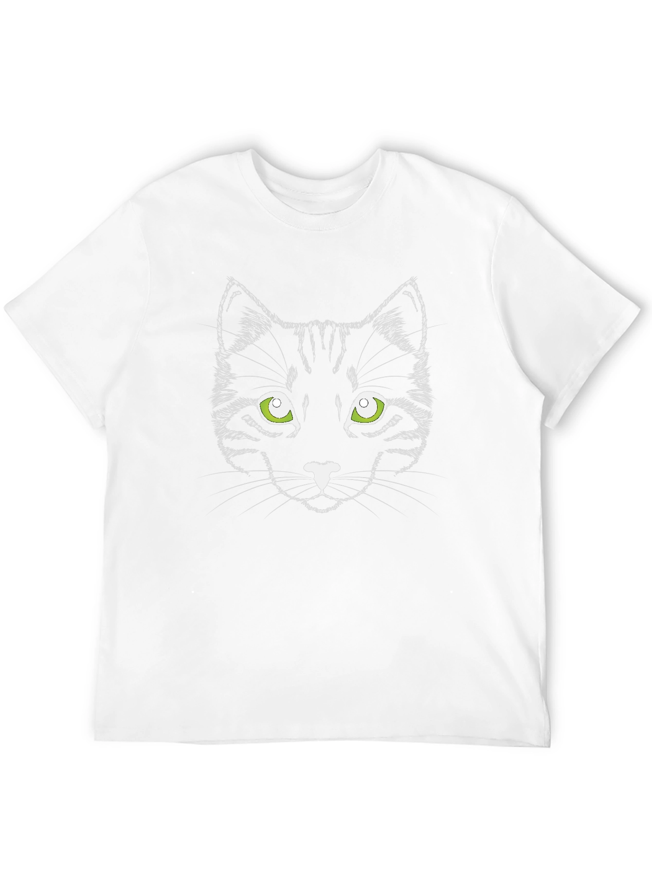 Black Black Cat Graphic Tee - Stylish Unisex T-Shirt view 12