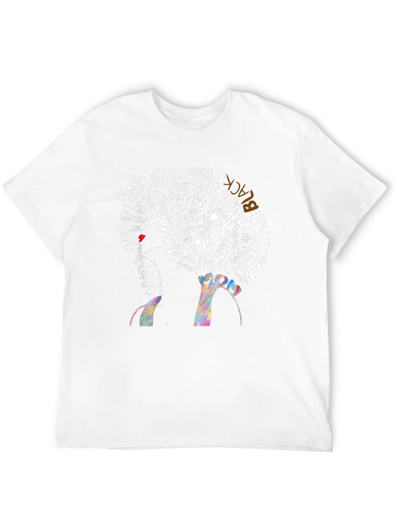 Black Empowered Black Woman Graphic Tee view 12