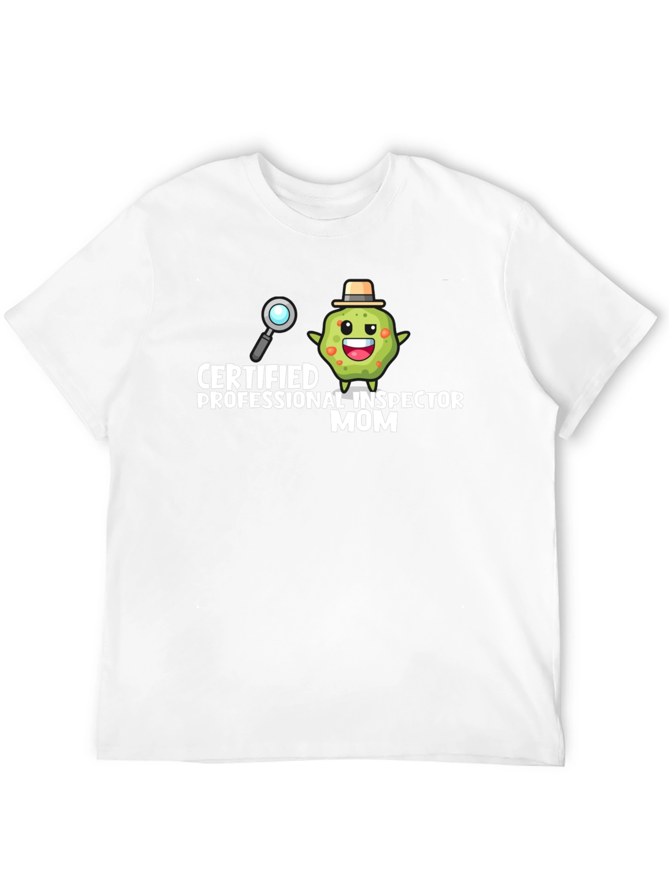 Black Certified Professional Inspector Mom Graphic Tee view 12