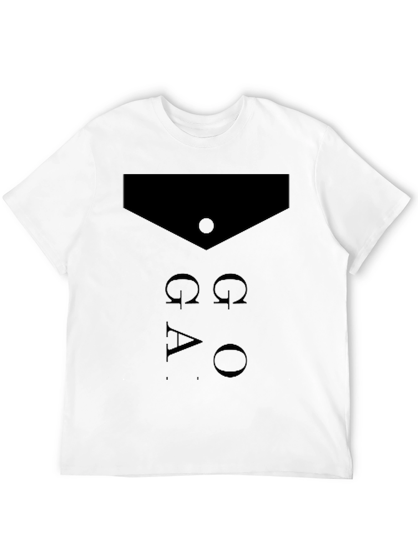 Black Omega Alpha Omega T-Shirt - Men's Black Graphic Tee view 12