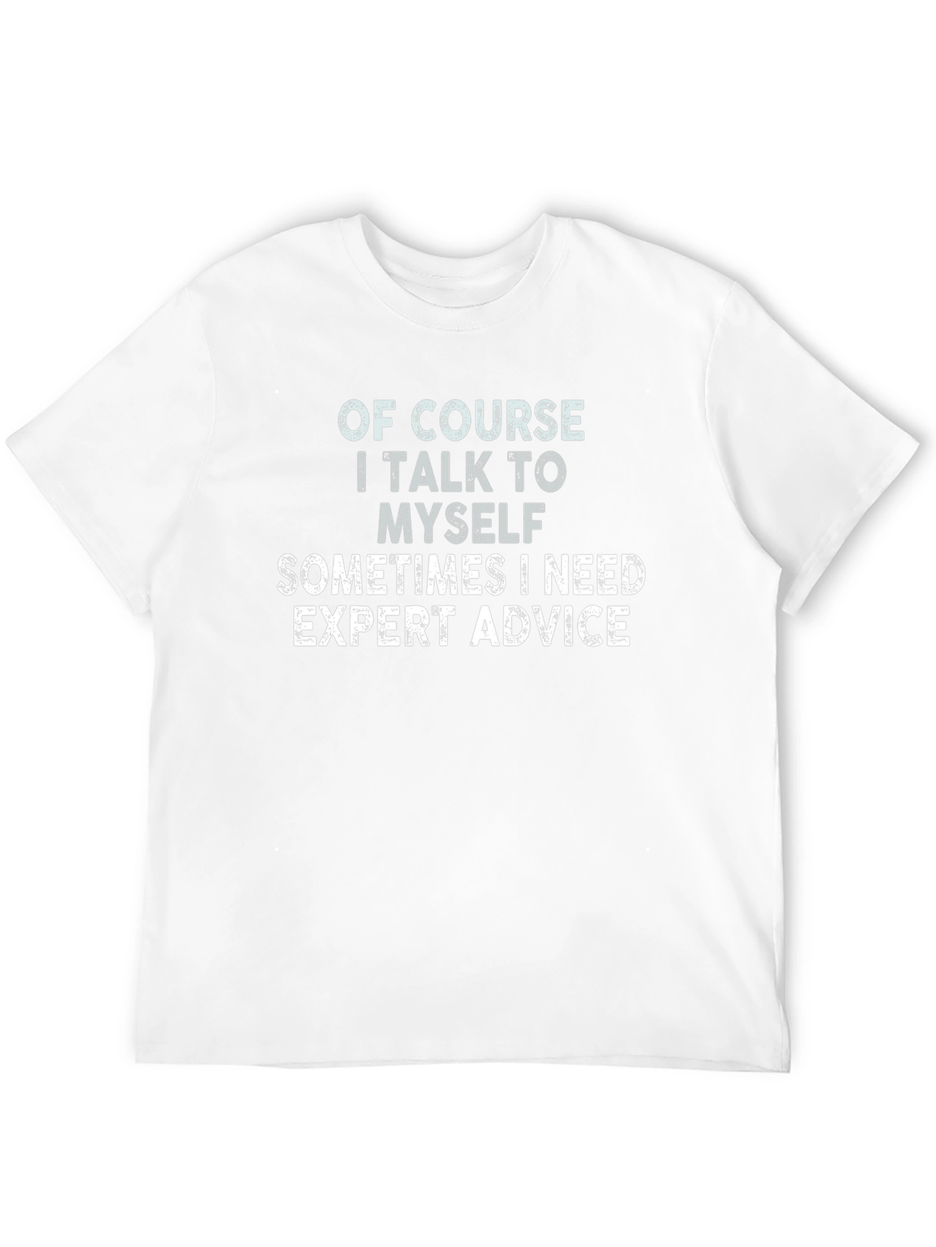 Black Funny Expert Advice T-Shirt - Black view 12