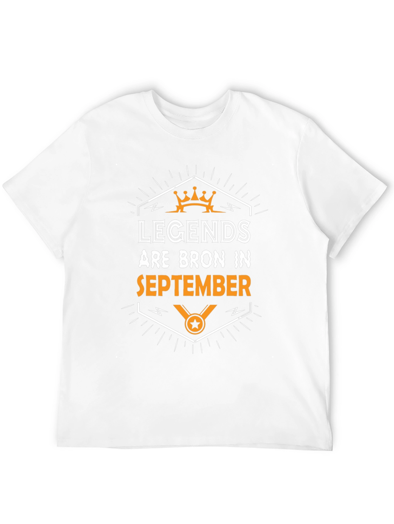 Black Legends Born in September Graphic T-Shirt view 12