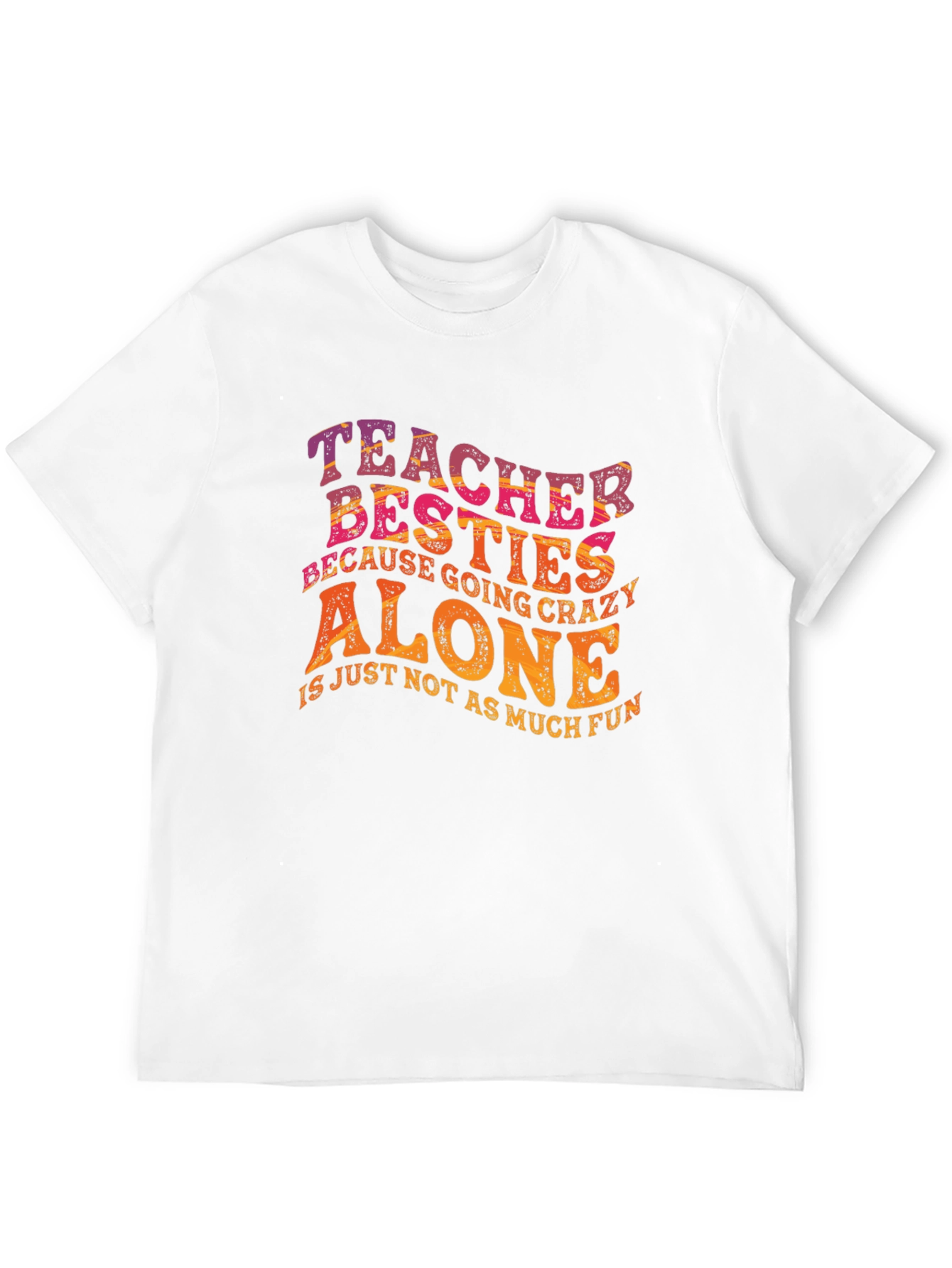 Teacher Besties Graphic T-Shirt - 12