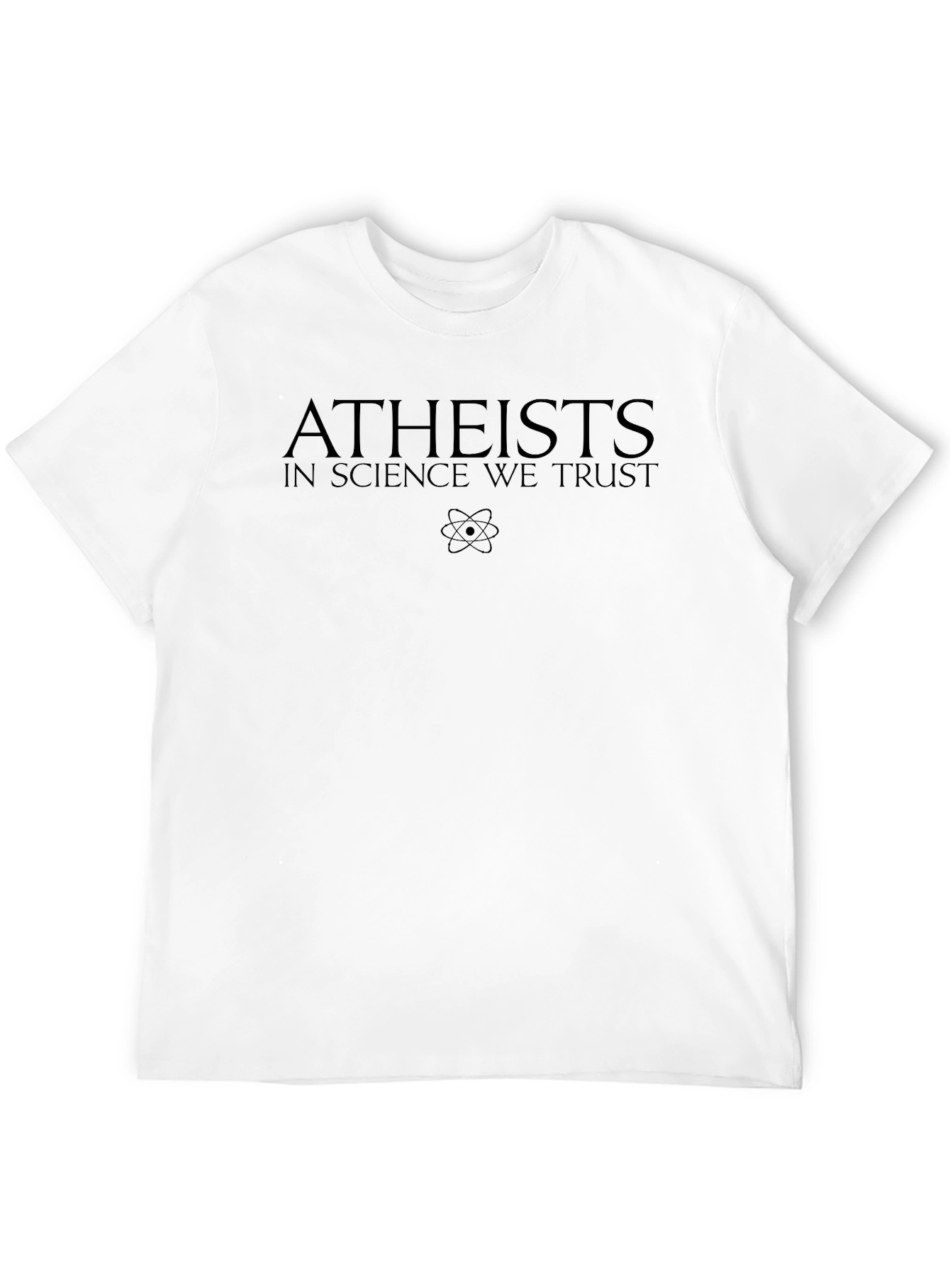 Black Atheists In Science We Trust T-Shirt view 12