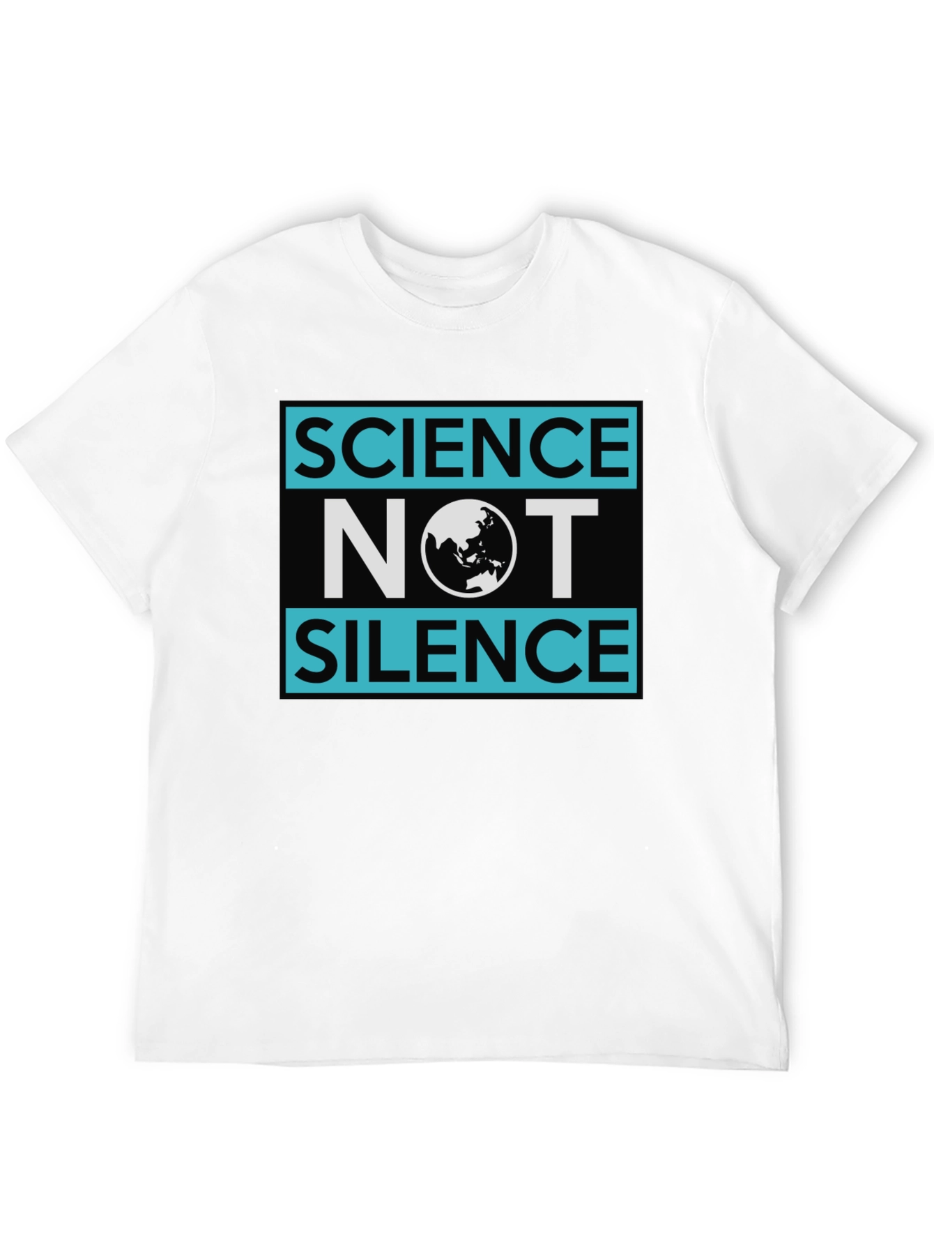 Black Science Not Silence Graphic Tee view 12