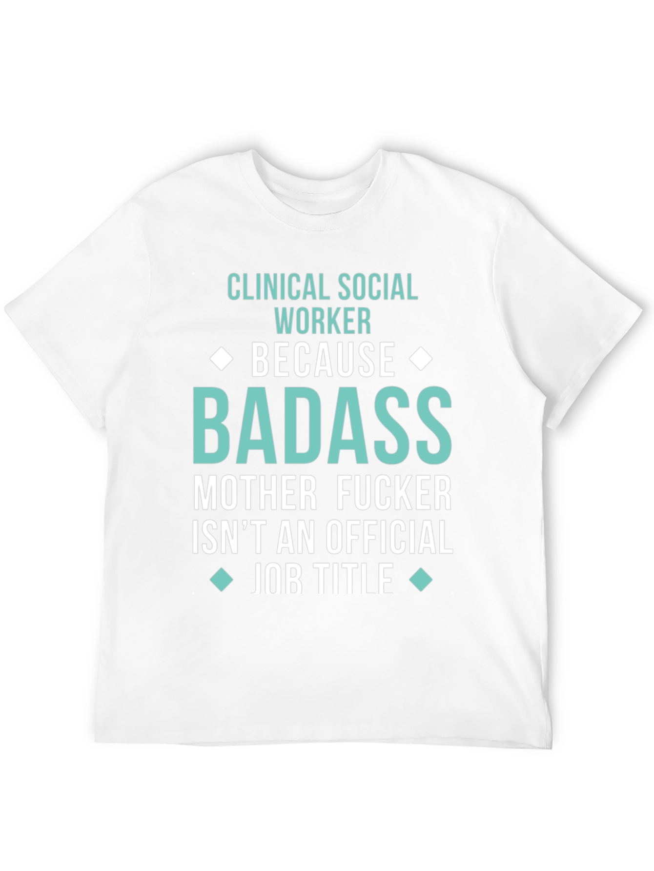 Black Clinical Social Worker Badass Graphic Tee view 12