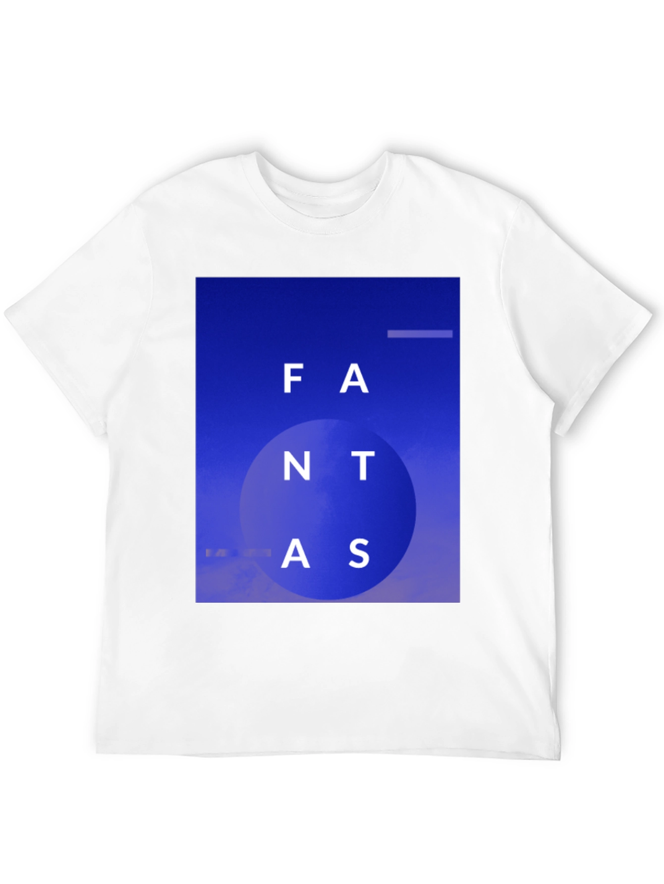 Black Fantastic Blue Graphic Tee view 12