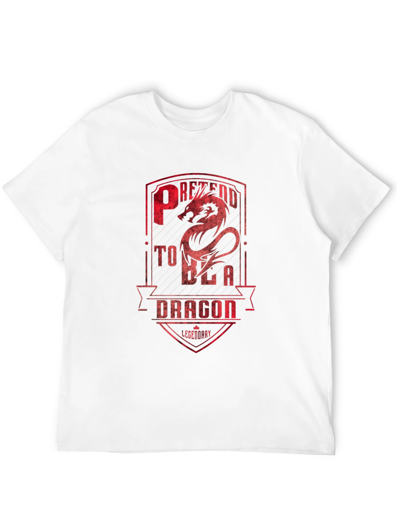 Black Pretend to be a Dragon Graphic Tee - Legendary view 12