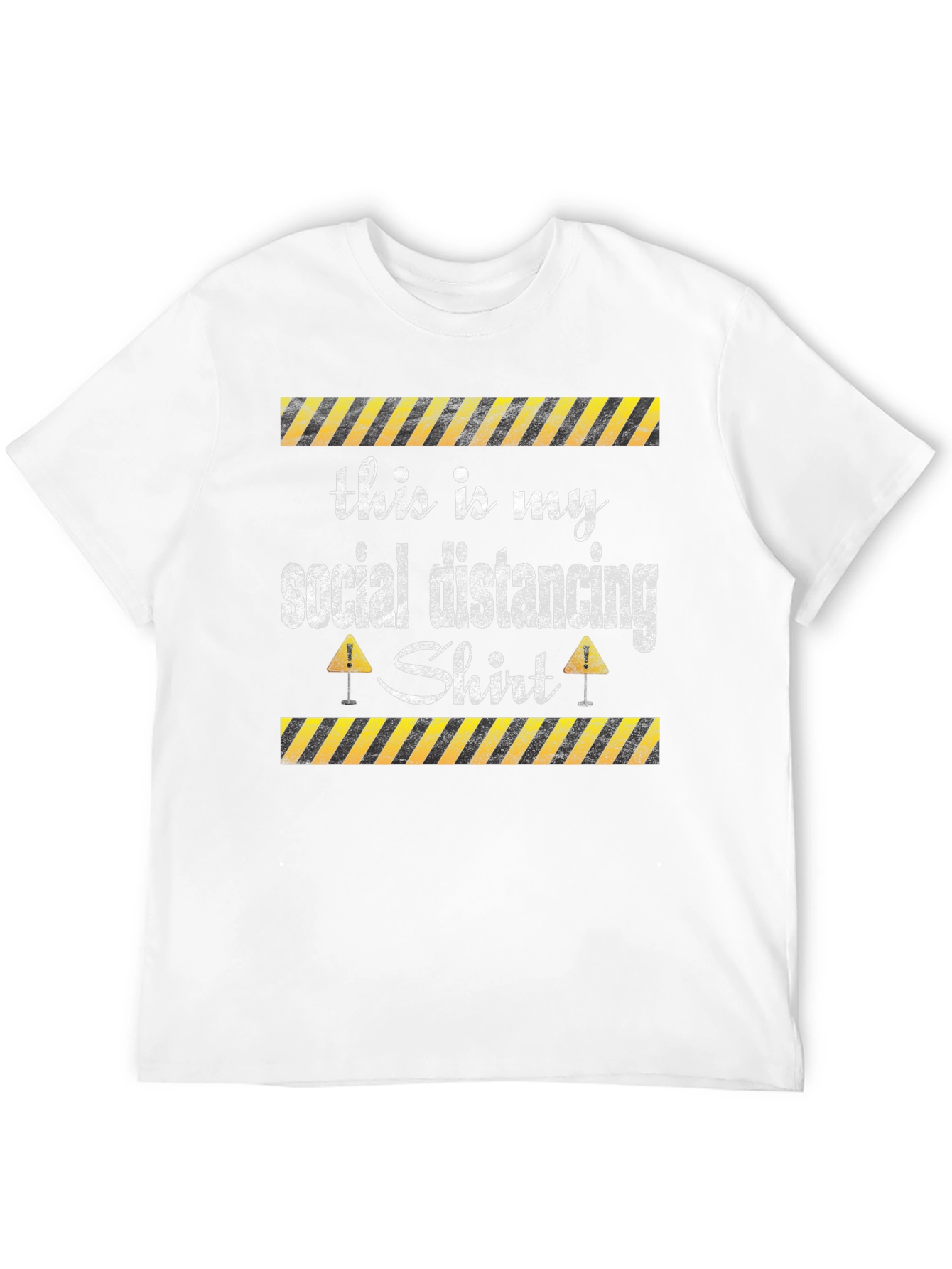 Black Social Distancing Shirt - Funny Novelty Tee view 12