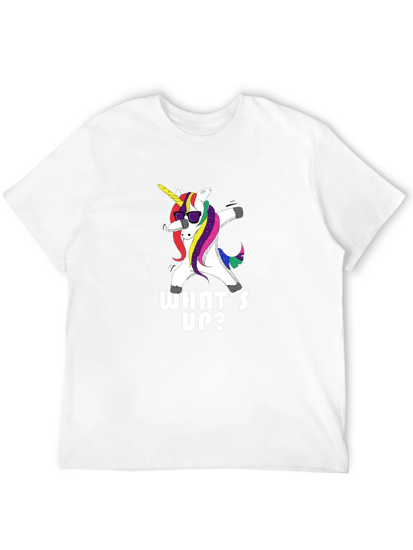 Black Dabbing Unicorn T-Shirt - What's Up? view 12