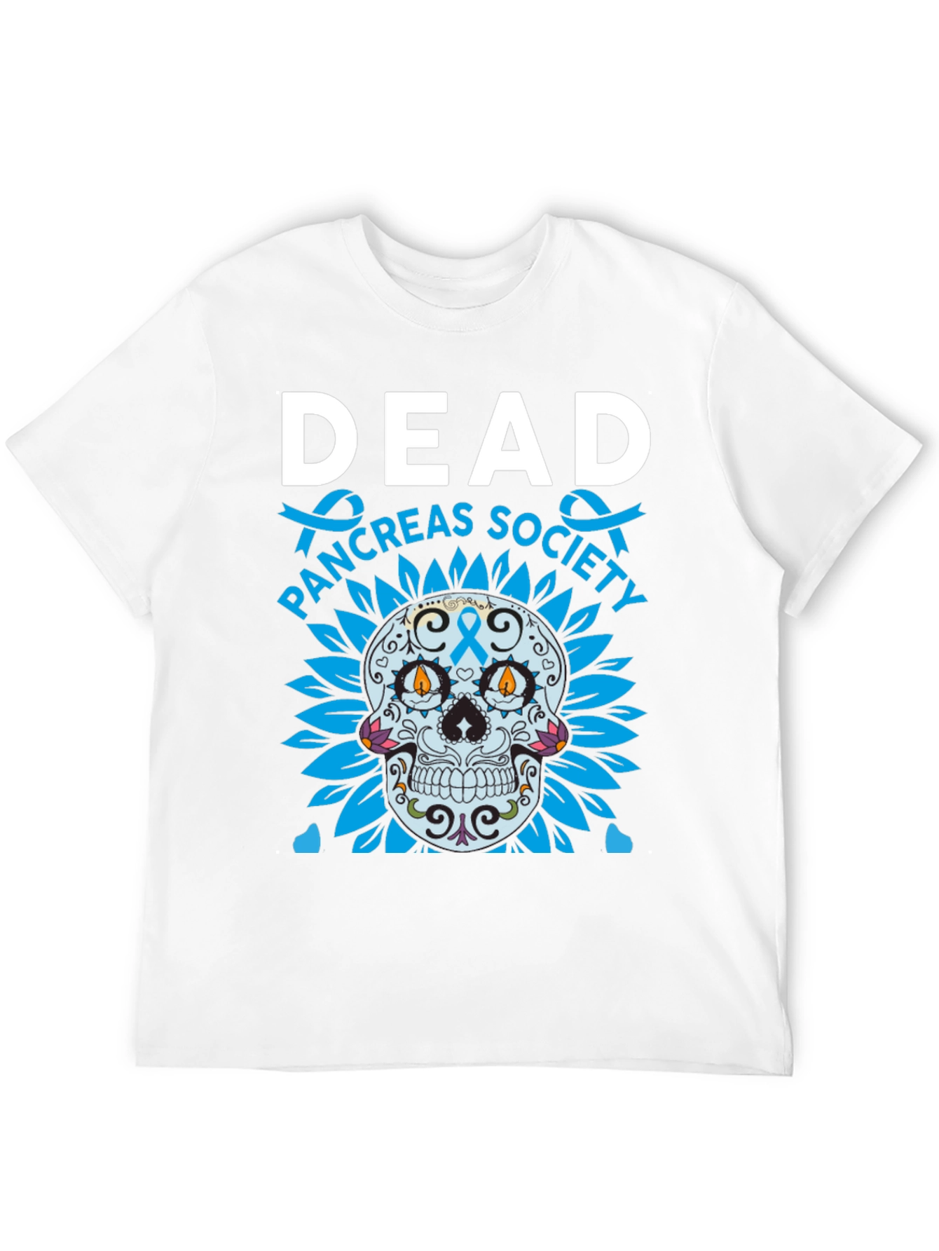 Black Dead Pancreas Society Graphic T-Shirt view 12