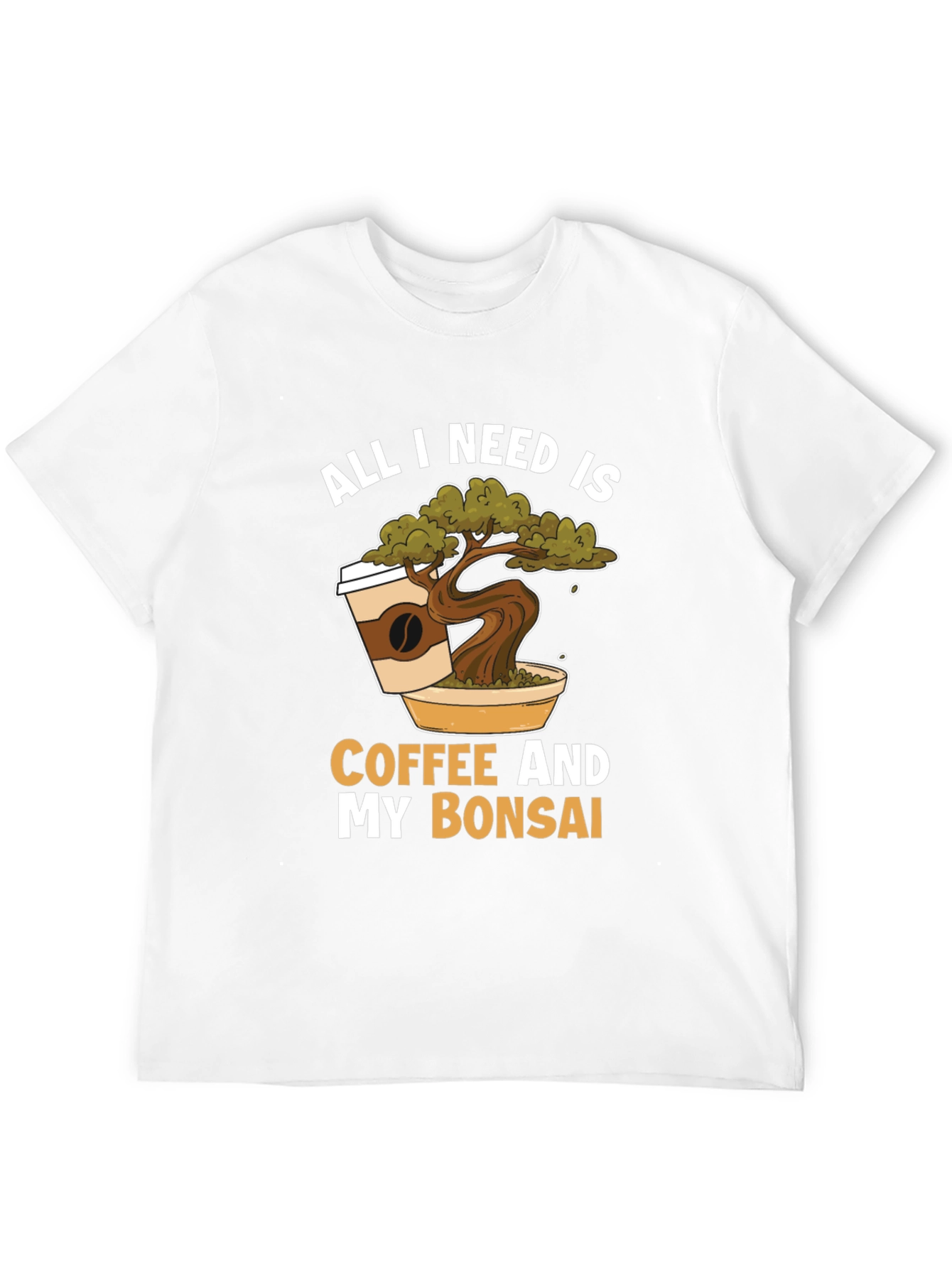 Black Coffee & Bonsai T-Shirt -  Relaxed Fit view 12