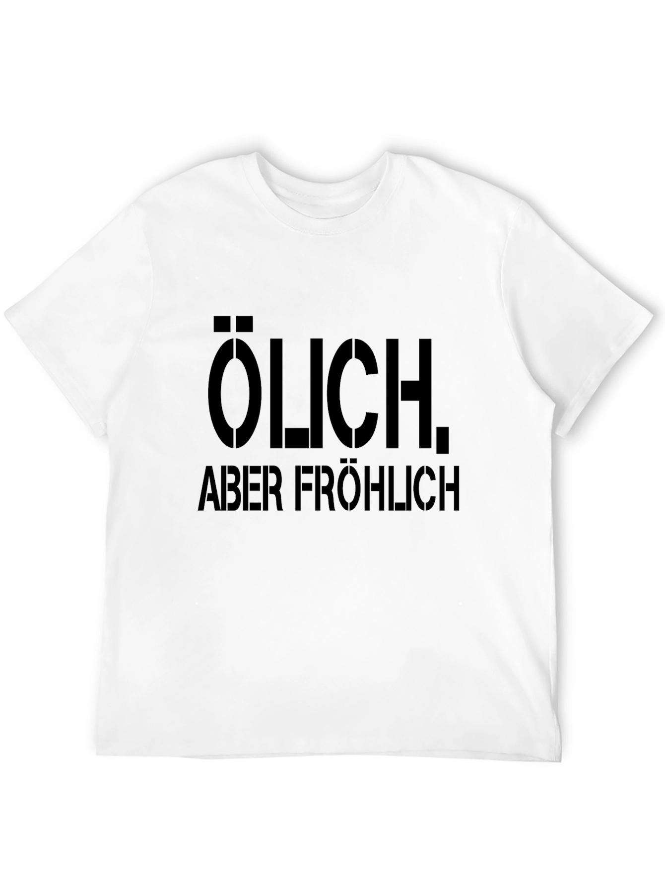 Black ÖLICH Aber Fröhlich - Black Graphic Tee view 12