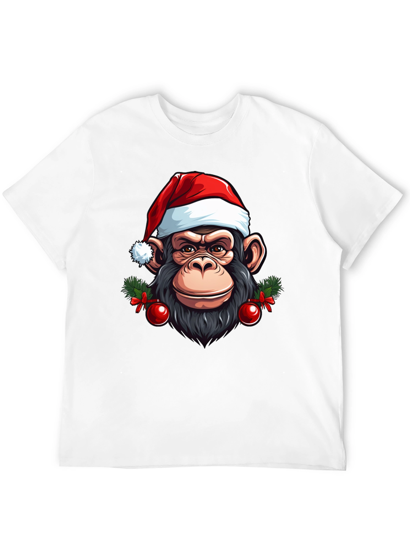 Festive Monkey Graphic Tee - 12
