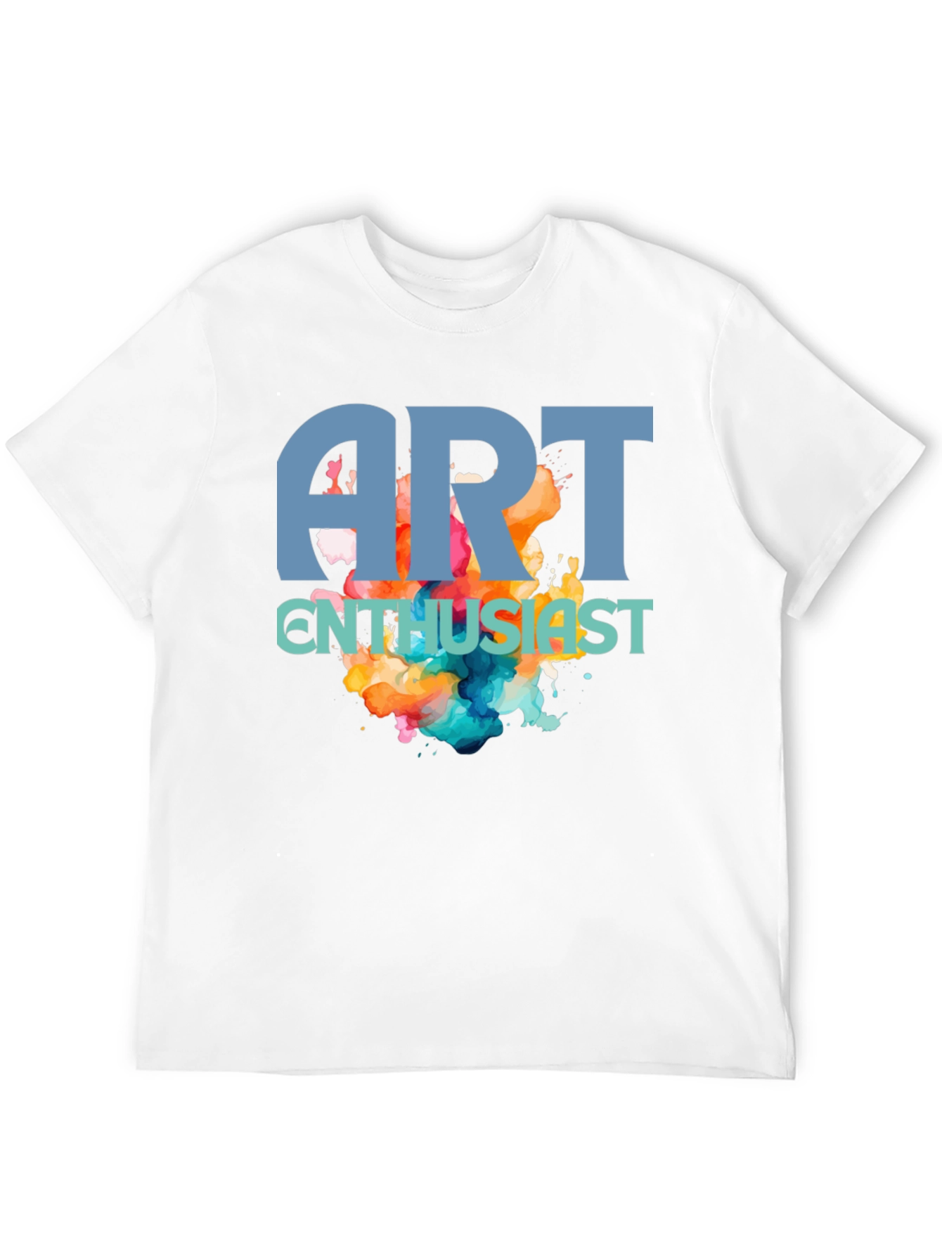 Black Art Enthusiast T-Shirt - Artistic Design view 12