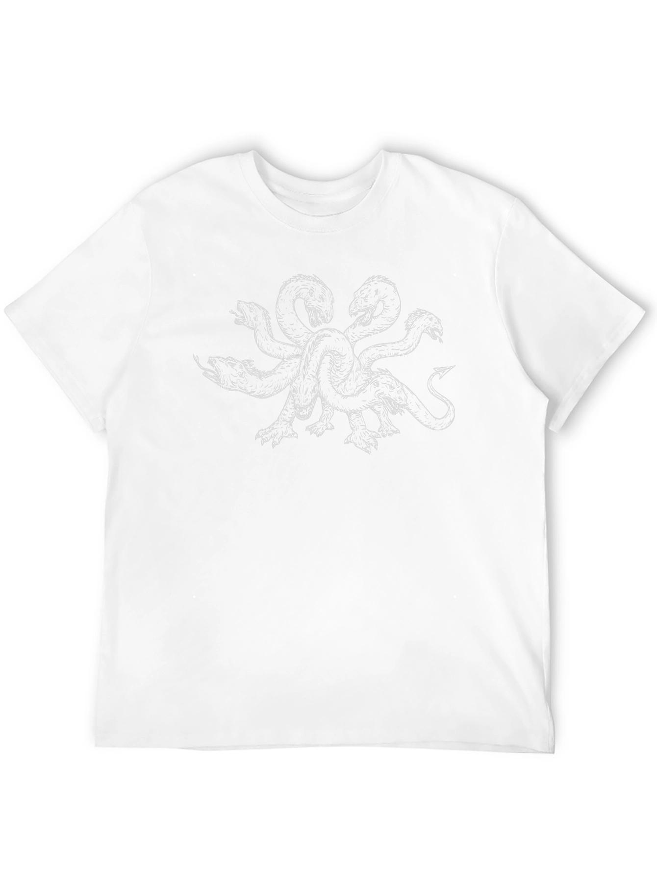 Hydra Graphic Tee - Mythical Creature Black T-Shirt - 12