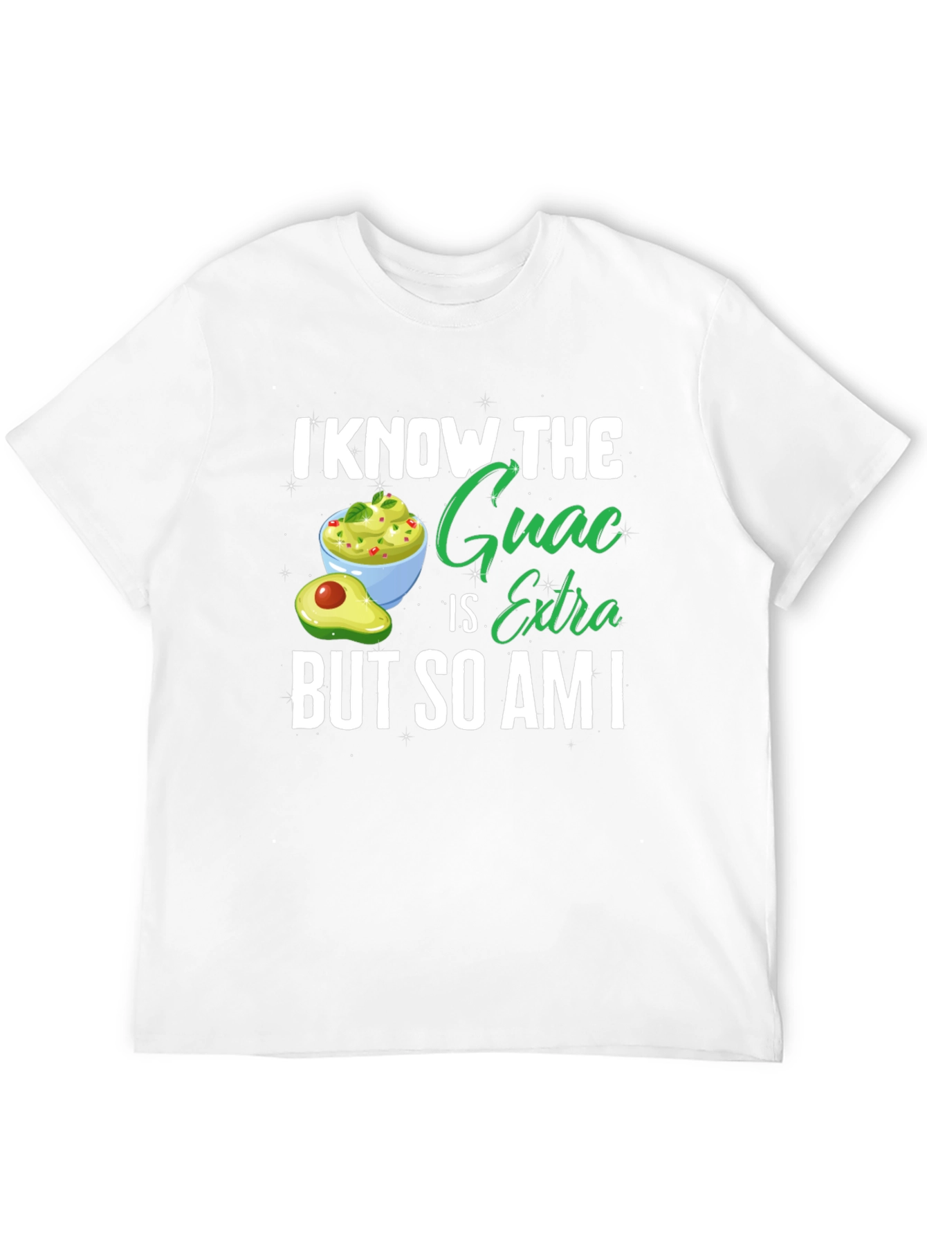 Black Guac Is Extra Tee - Avocado Lover's Shirt view 12