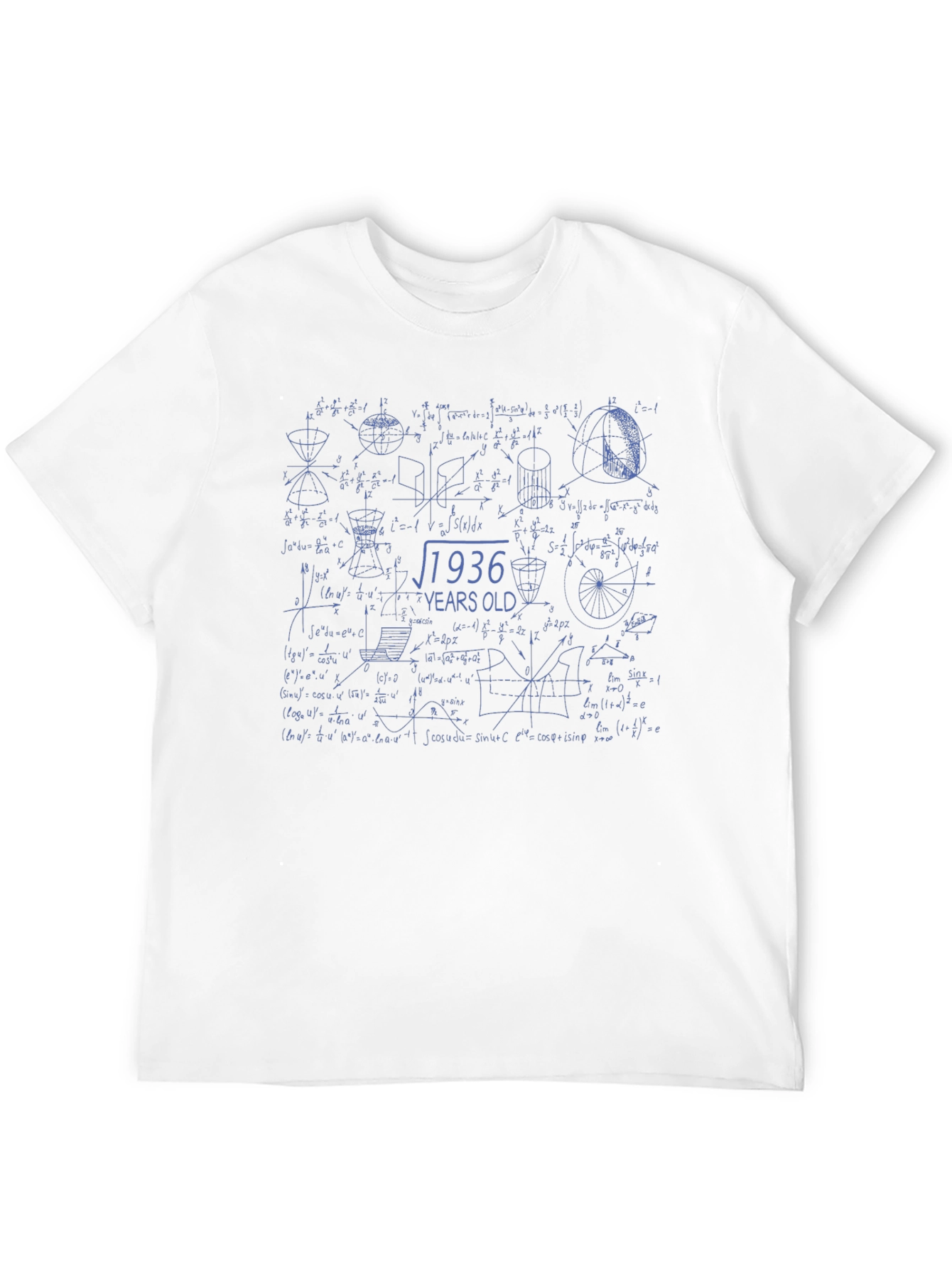 Black Math Equation Birthday T-Shirt view 12