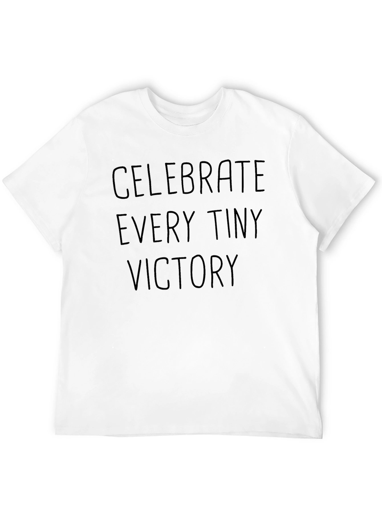 Black Celebrate Every Tiny Victory - Black Graphic Tee view 12