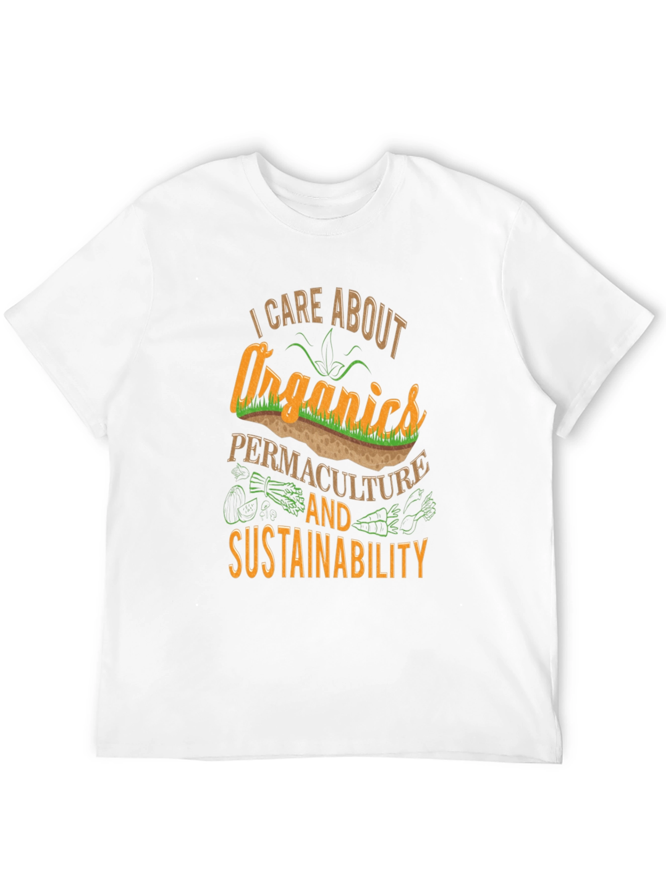 Organics Permaculture Sustainability Graphic Tee - 12