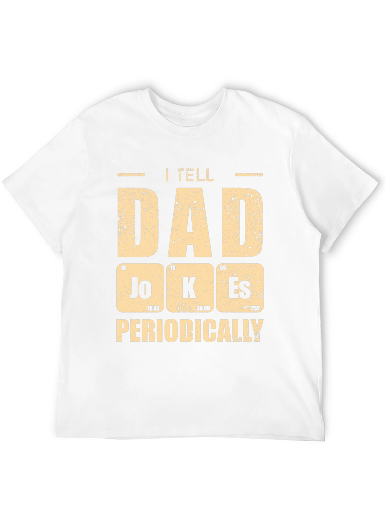 Black Dad Jokes Periodically T-Shirt view 12