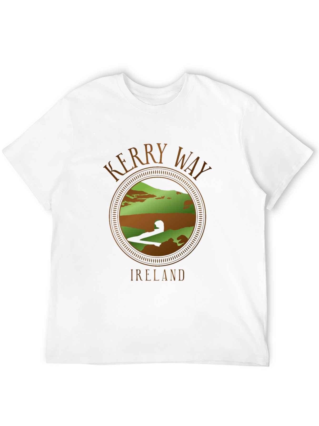 Black Kerry Way Ireland Graphic T-Shirt view 12