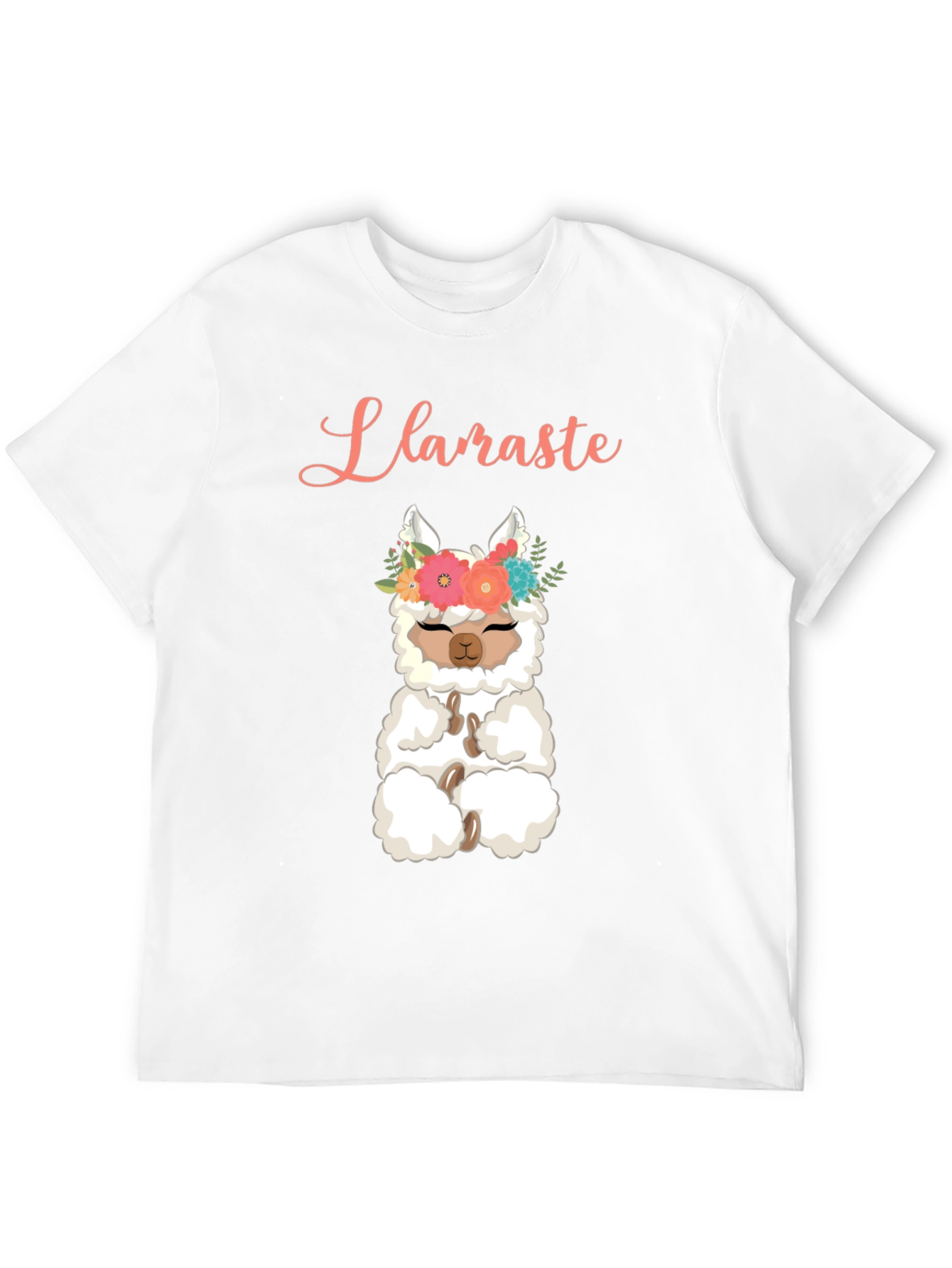 Black Llaraste Llama T-Shirt - Funny Cute Yoga Alpaca Tee view 12