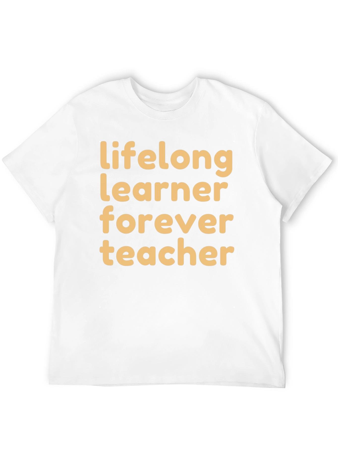 Black Lifelong Learner T-Shirt - Black Casual Tee view 12