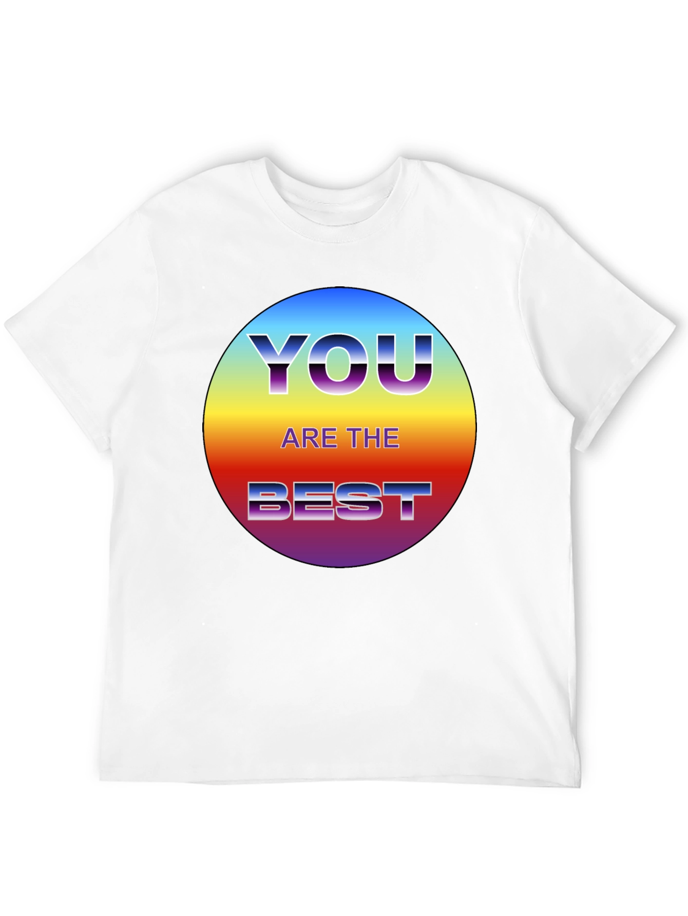 Black You Are The Best Graphic T-Shirt - Black view 12