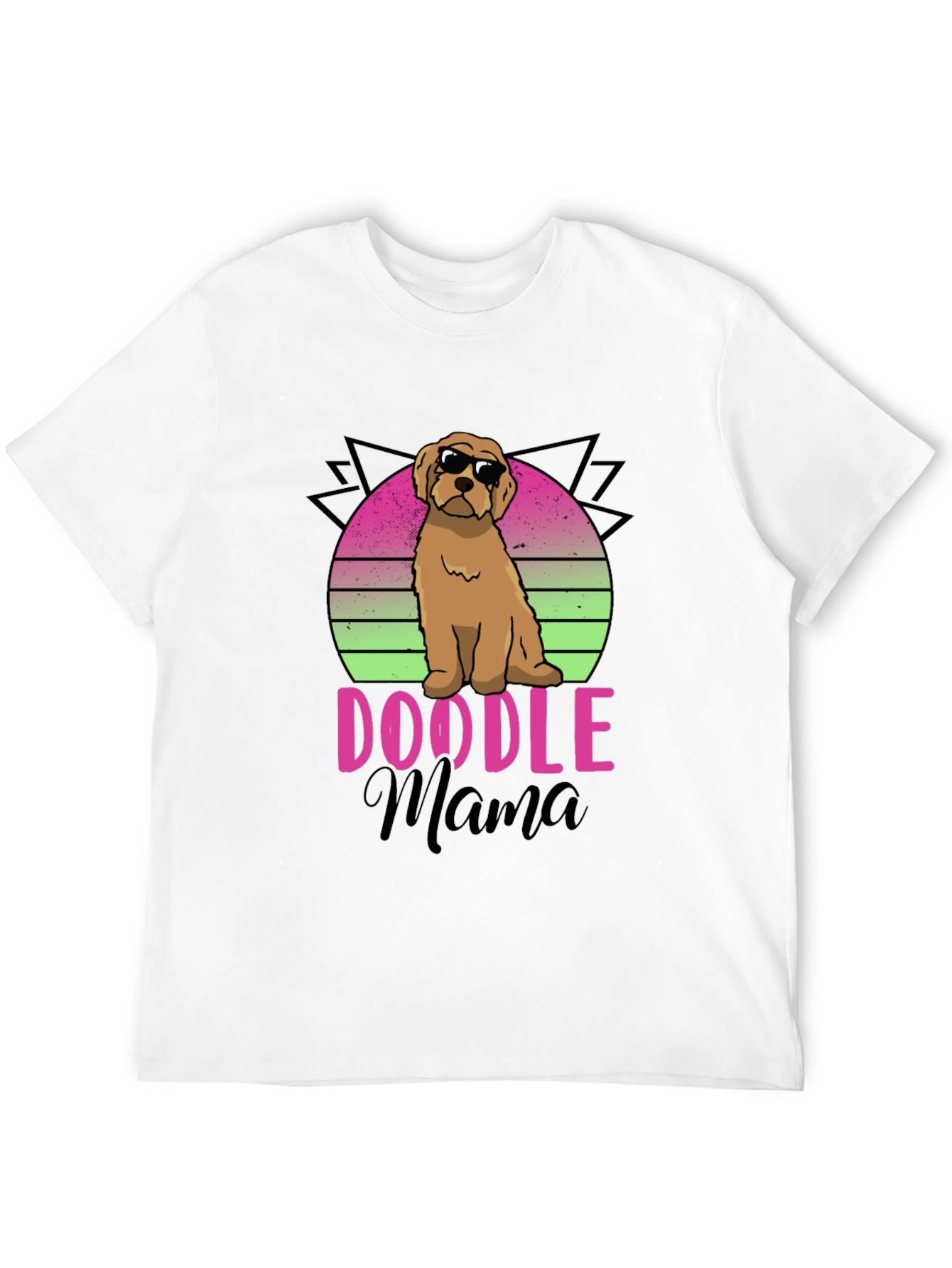 Black Doodle Mama T-Shirt - Cute Dog Lover Tee view 12