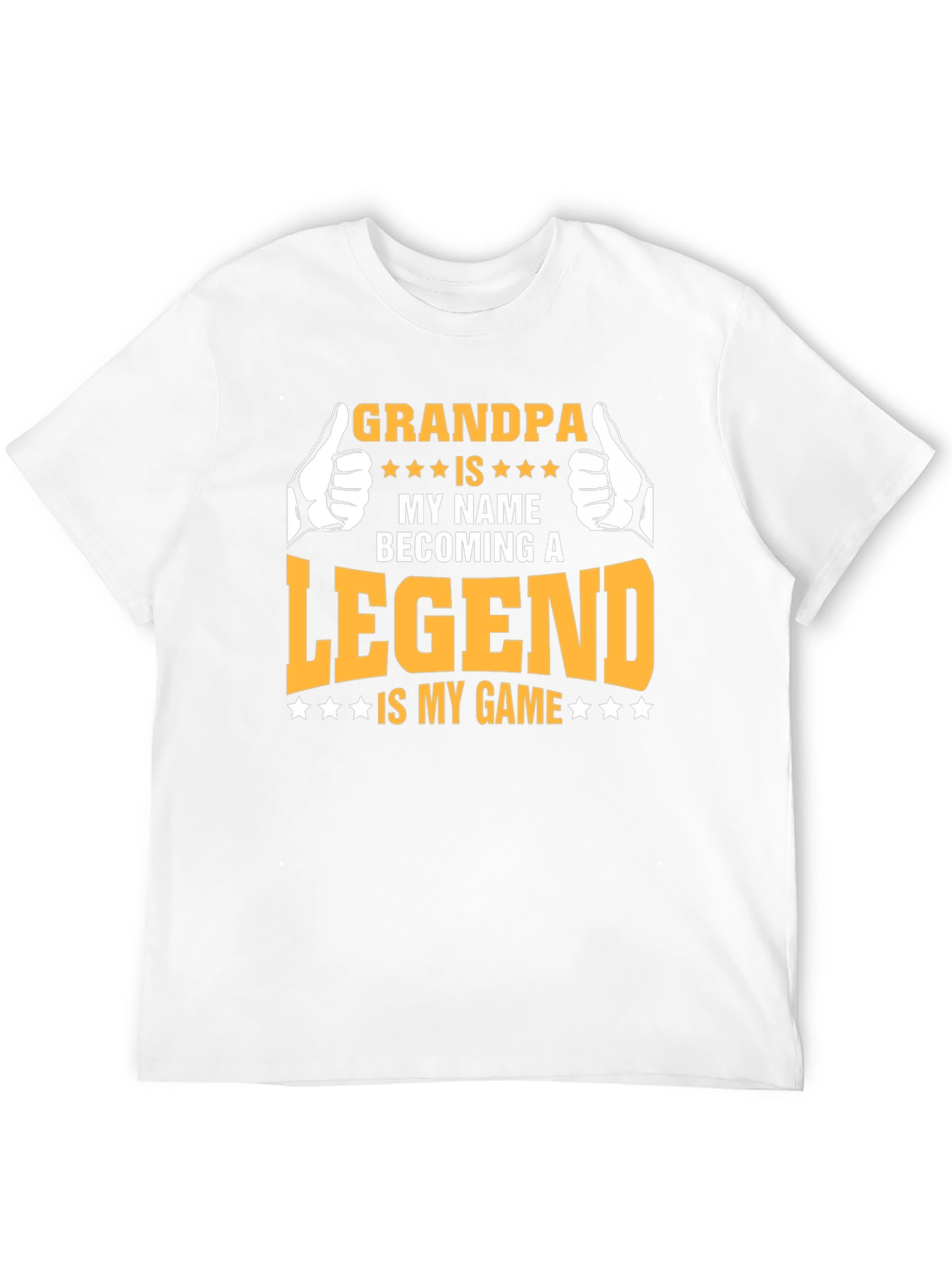Black Grandpa Legend T-Shirt: Cool Gift for Grandfathers view 12