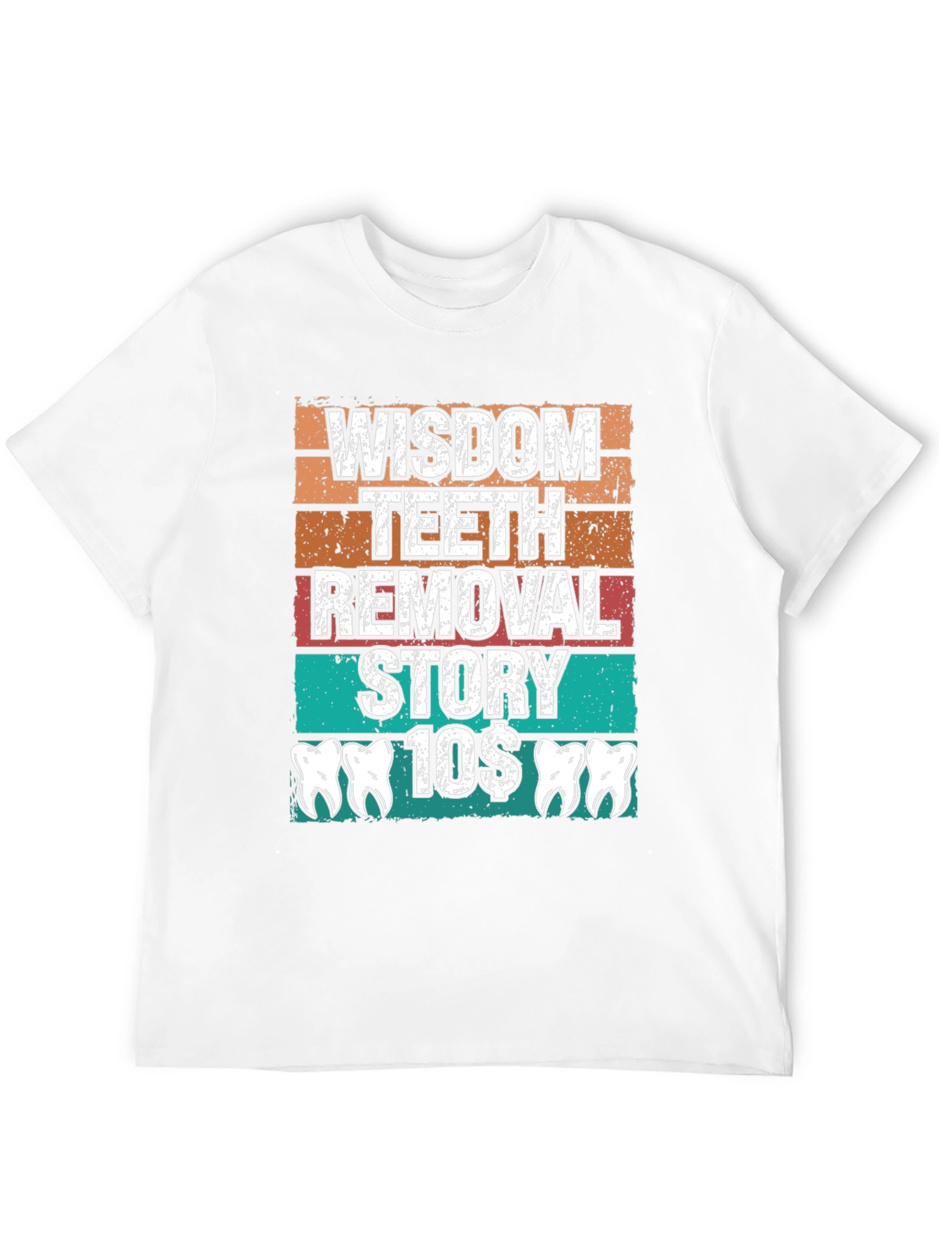 Black Wisdom Teeth Removal Story T-Shirt view 12