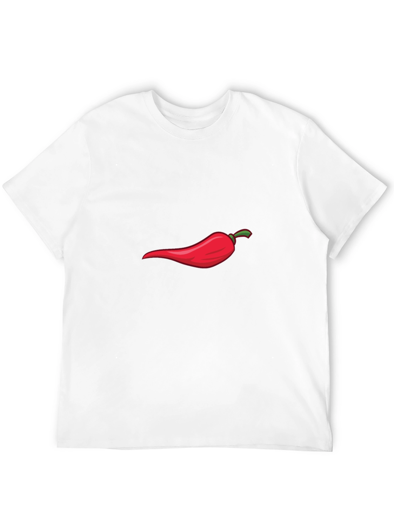 Black Red Hot Chili Pepper Graphic Tee - Spicy Style view 12