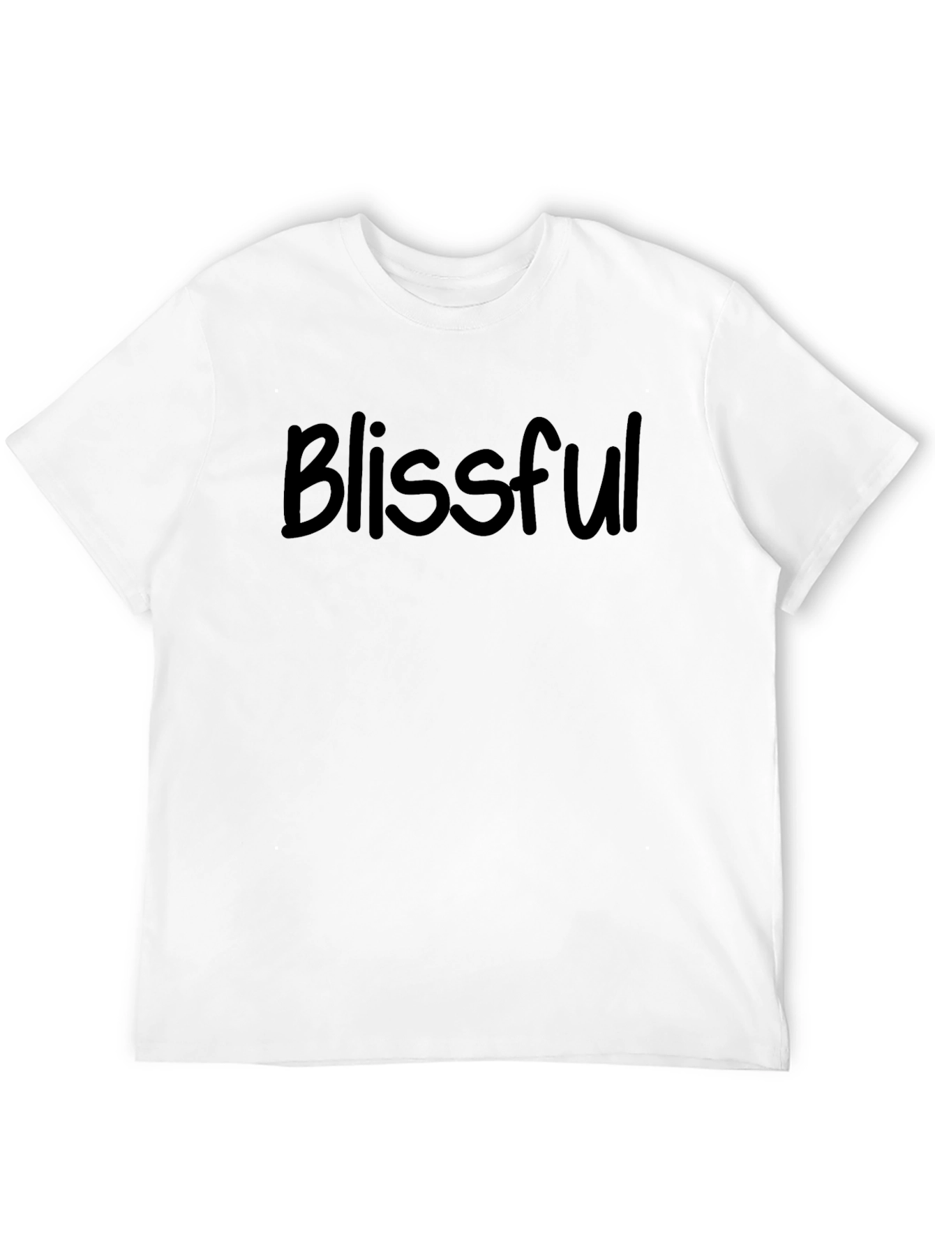 Black Blissful Black T-Shirt - Stylish & Comfortable view 12