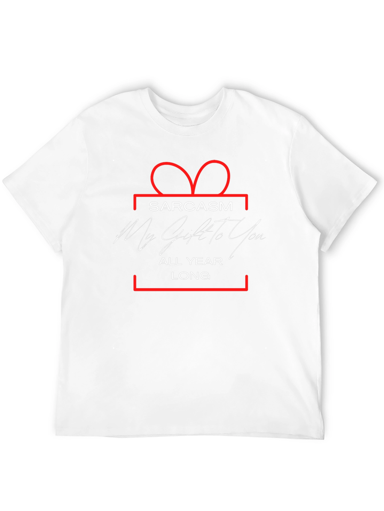 Black Sarcasm: My Gift to You Graphic T-Shirt view 12