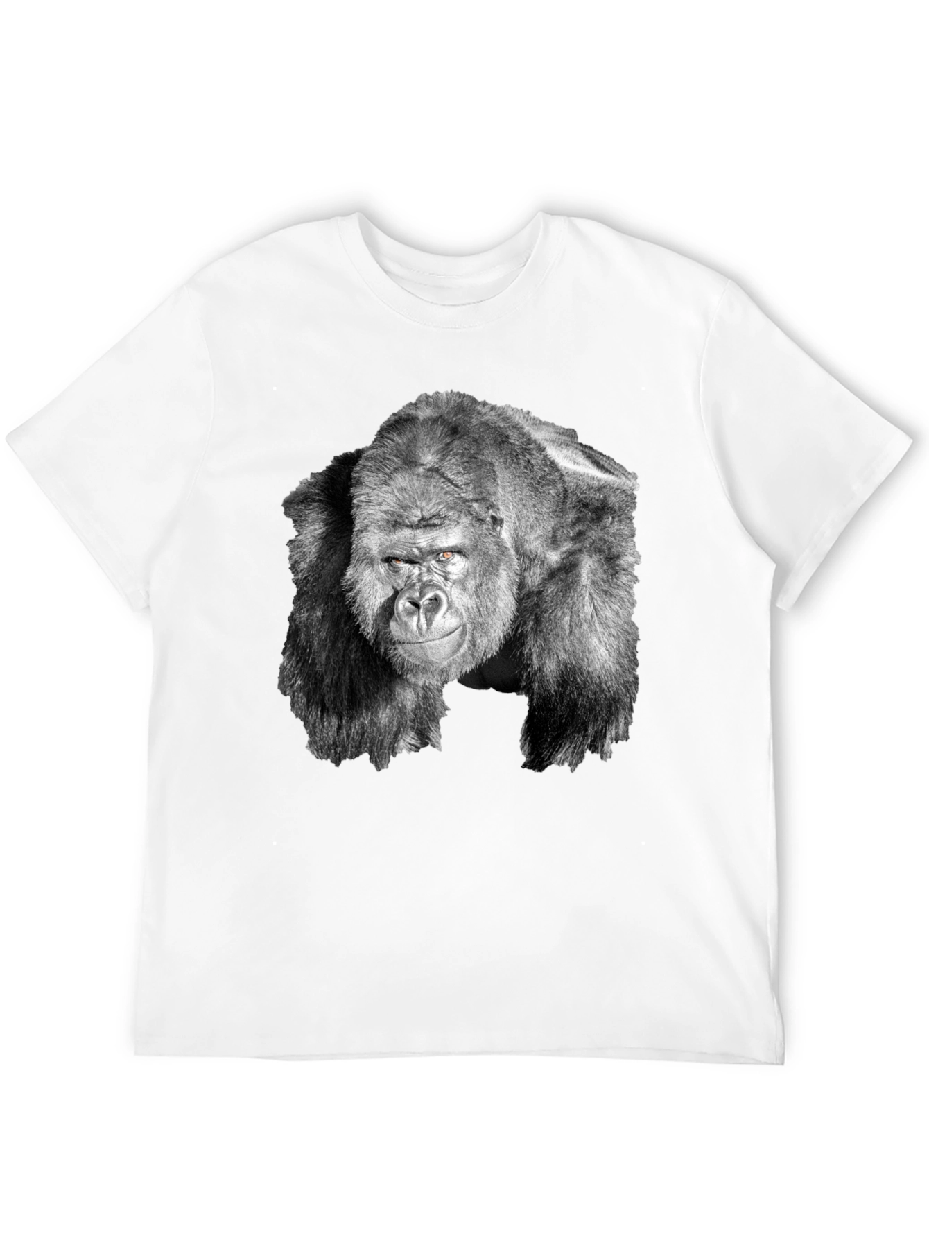 Black Gorilla Graphic Tee - Cool Black T-Shirt for Men view 12