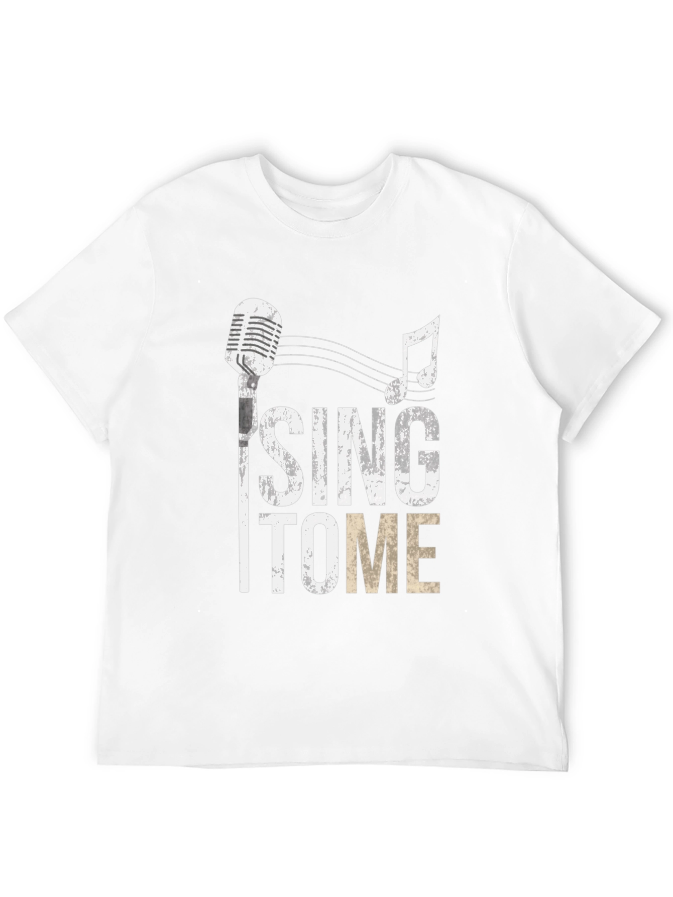 Black Sing To Me Graphic Tee - Soft Cotton Blend view 12