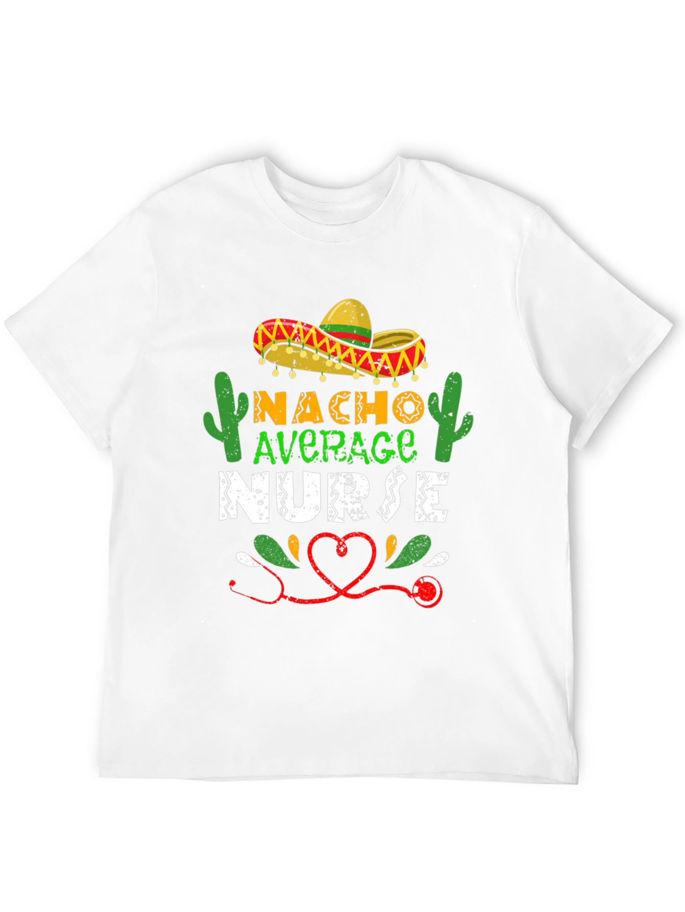 Black Nacho Average Nurse T-Shirt - Fun Medical Apparel view 12