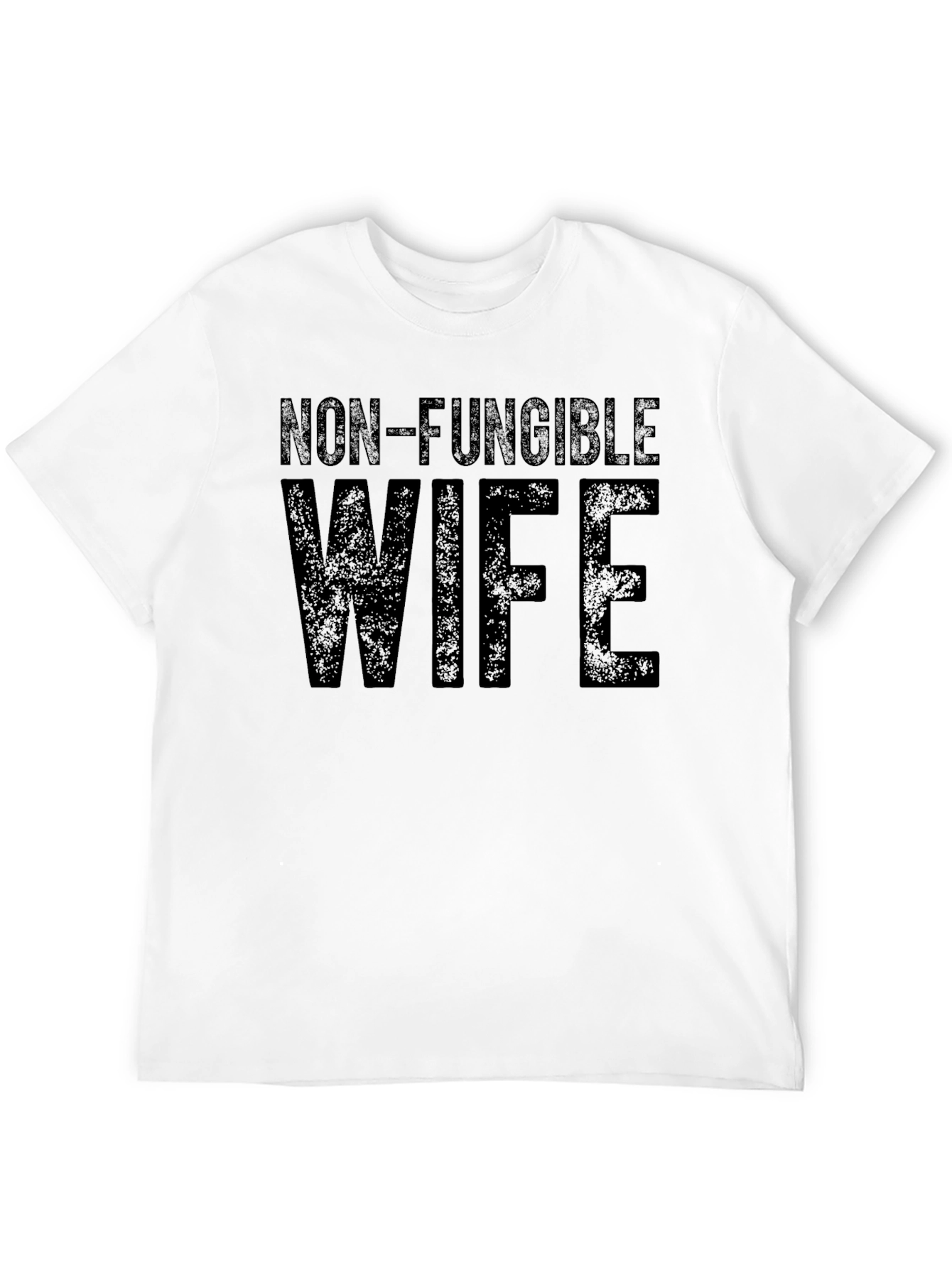 Black Non-Fungible Wife Black Graphic T-Shirt view 12