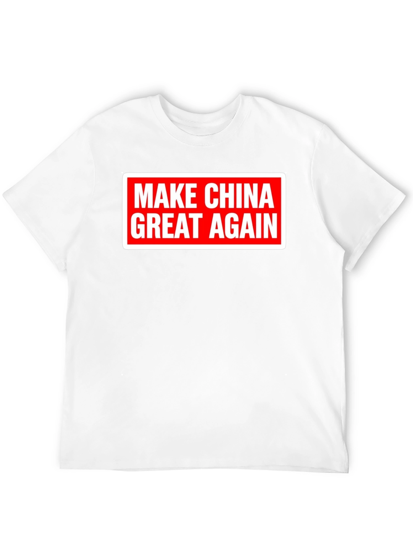 Black Make China Great Again T-Shirt - Political Statement Tee view 12