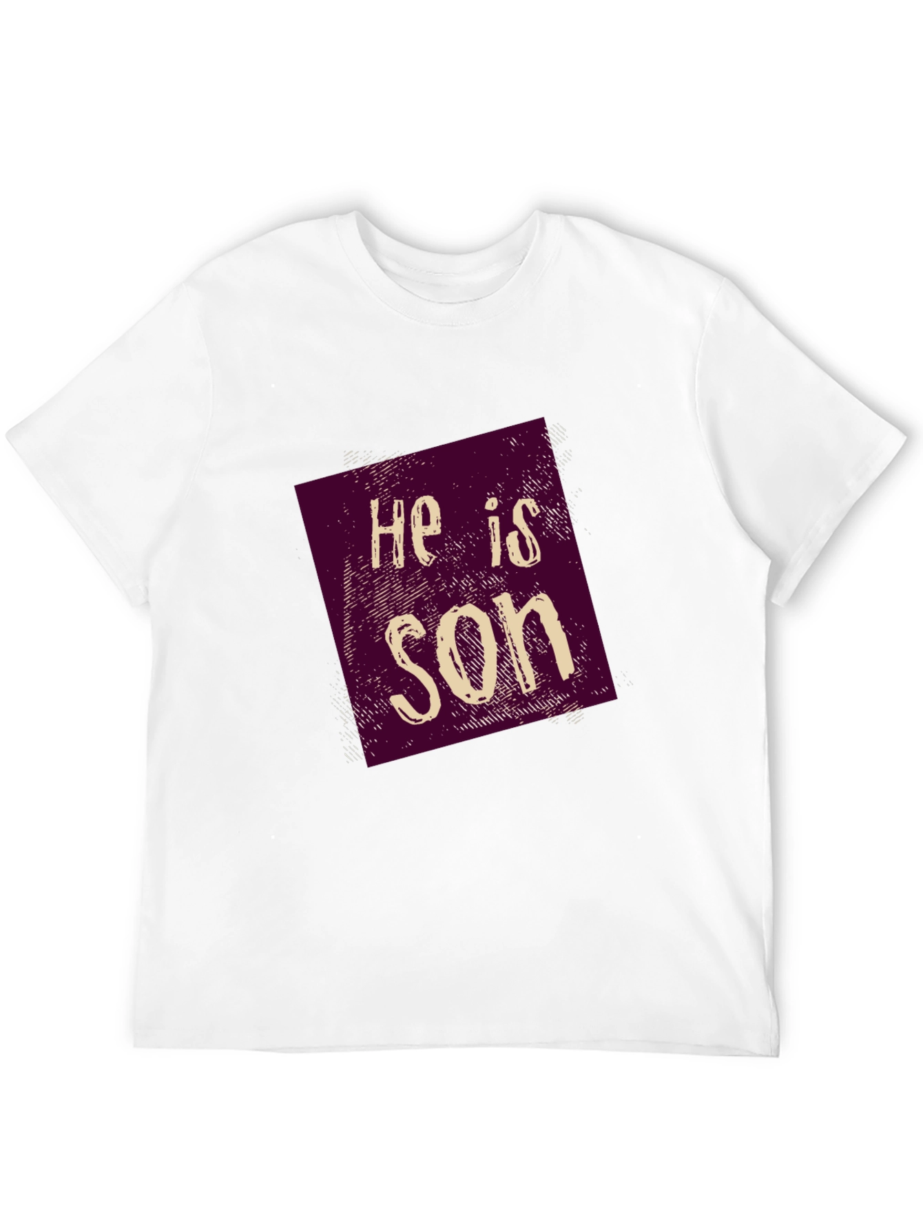 Black He is Son Graphic Tee - Casual Style view 12