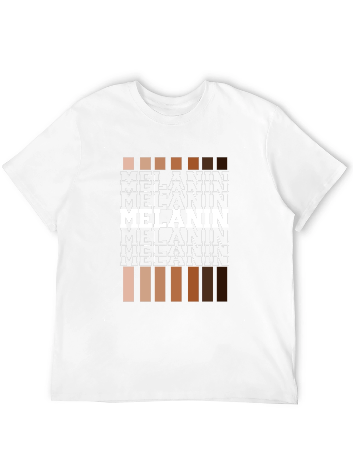 Black Melanin Shades Graphic Tee - Unisex Black T-Shirt view 12