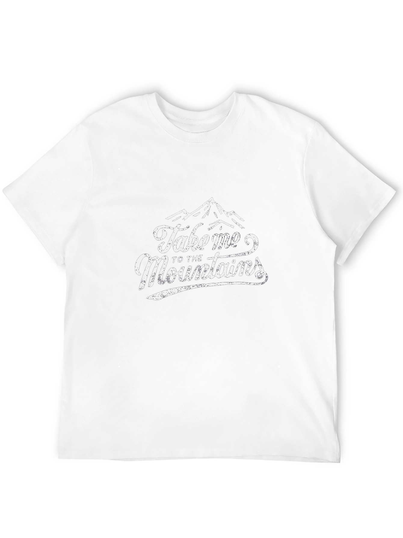 Black Take Me To The Mountains Black Tee view 12