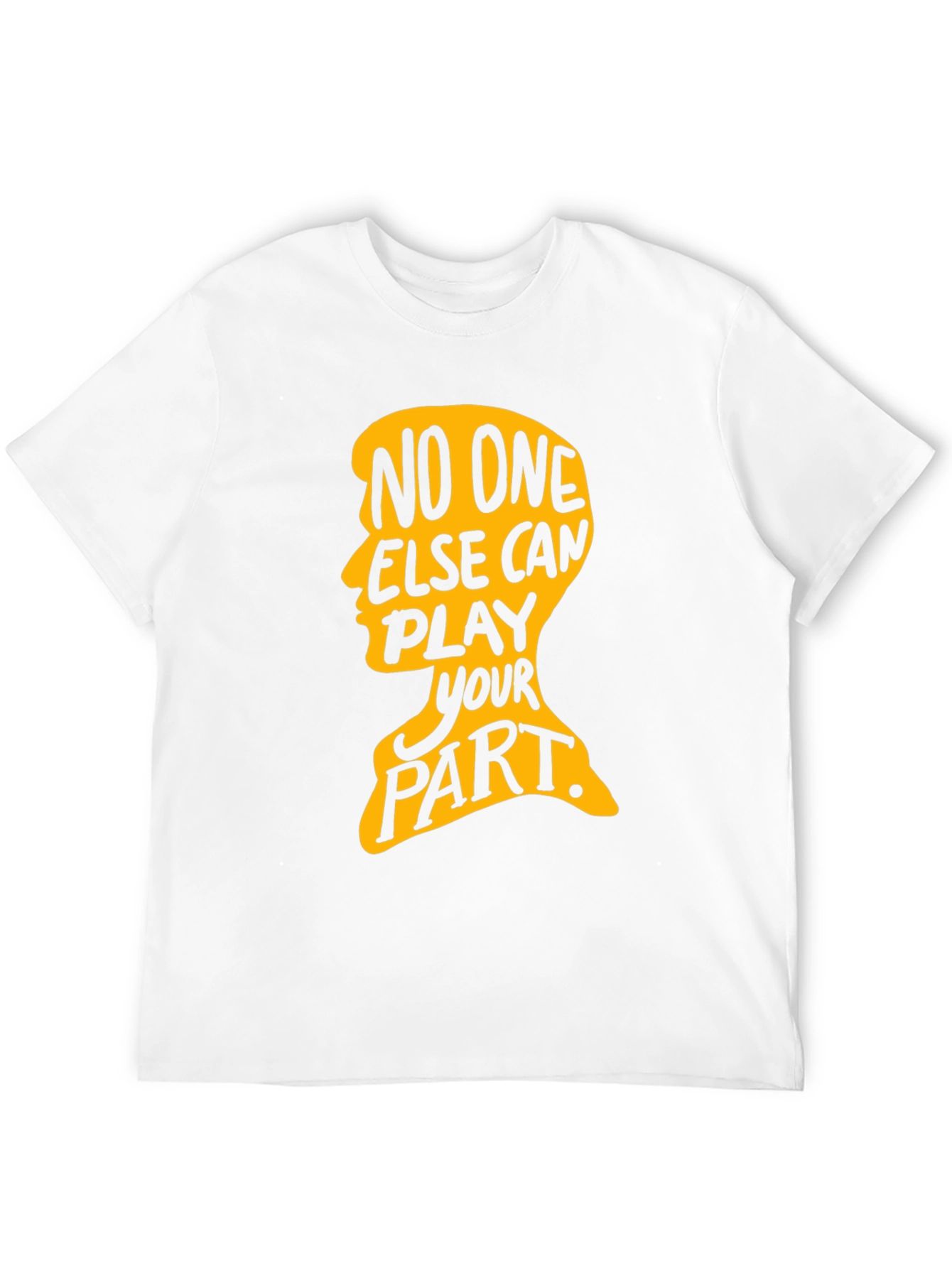 Black Inspirational 'No One Else' Graphic Black T-Shirt view 12