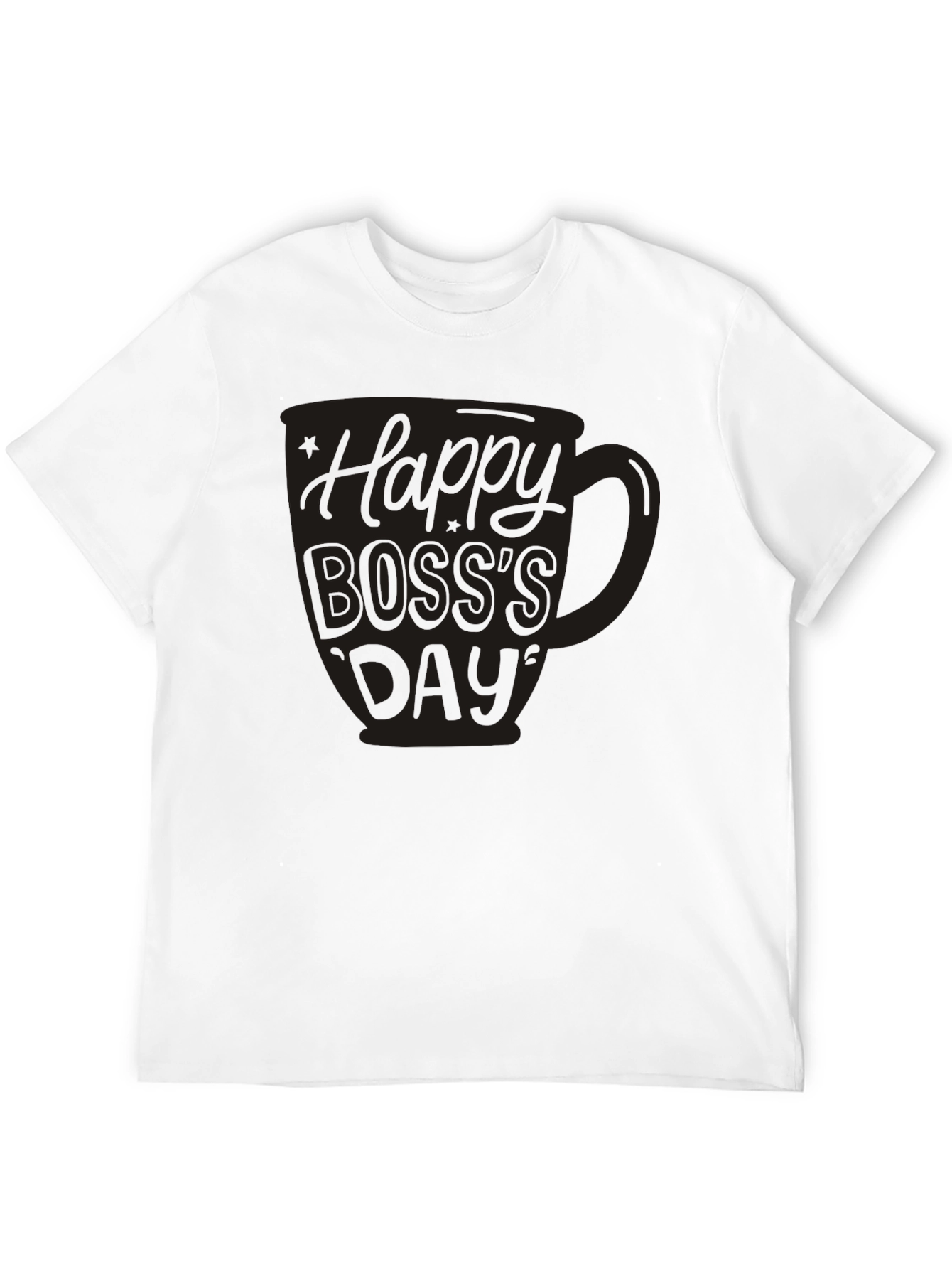 Black Happy Boss's Day Graphic Tee view 12