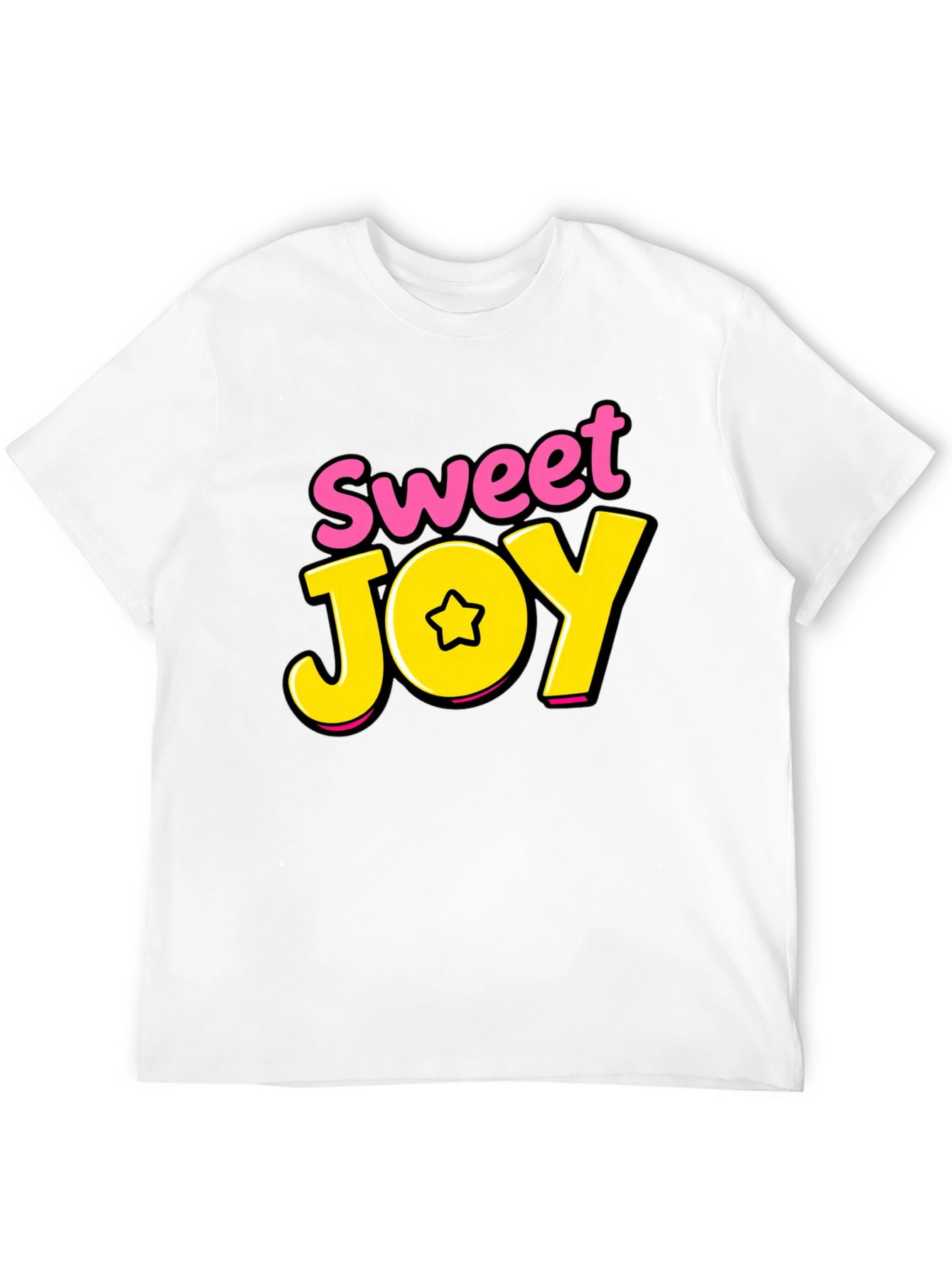 Black Sweet Joy Black Graphic Tee view 12