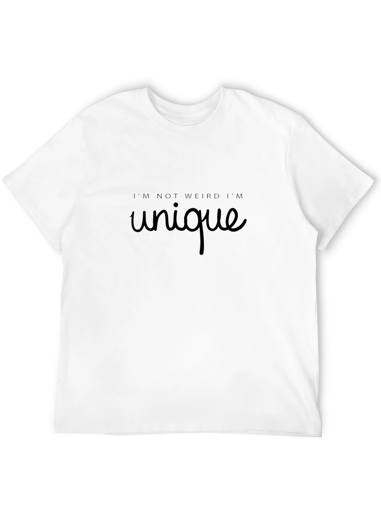 Black Unique Statement T-Shirt - Soft Cotton Blend view 12