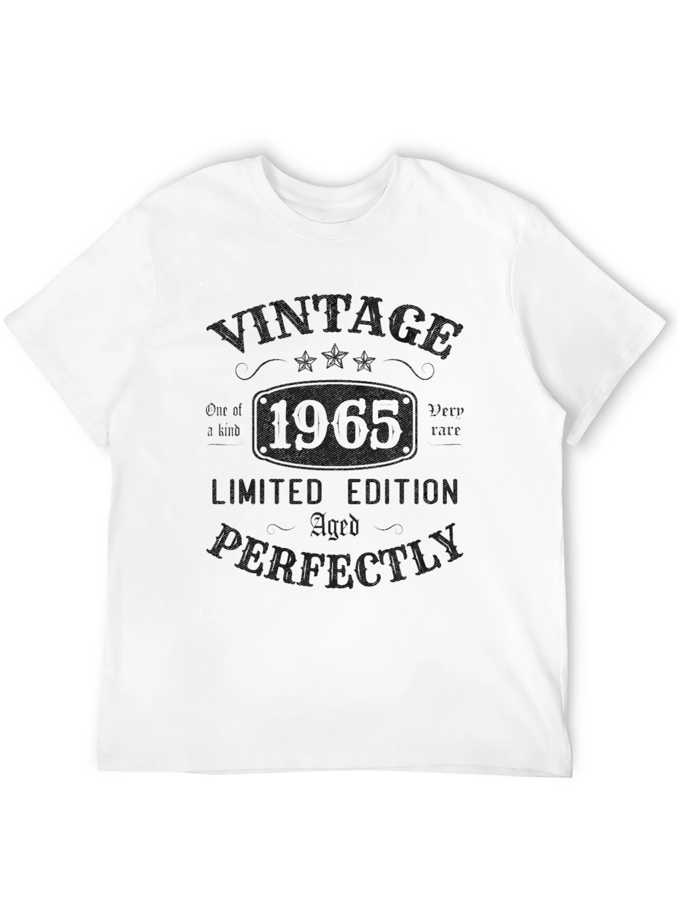 Black Vintage 1965 Limited Edition Black T-Shirt view 12