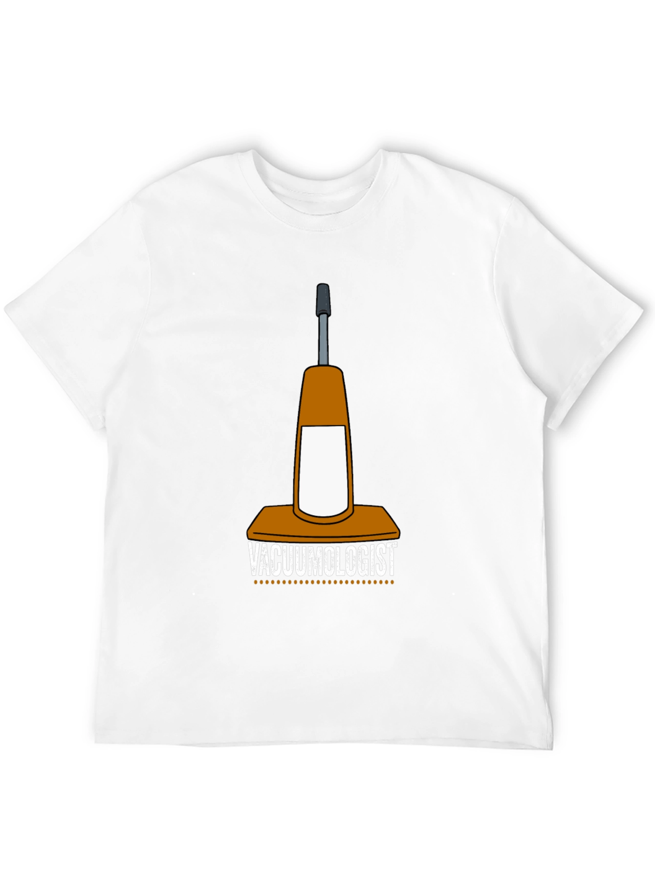 Black Vacuumologist T-Shirt - Cleaning Humor Tee view 12